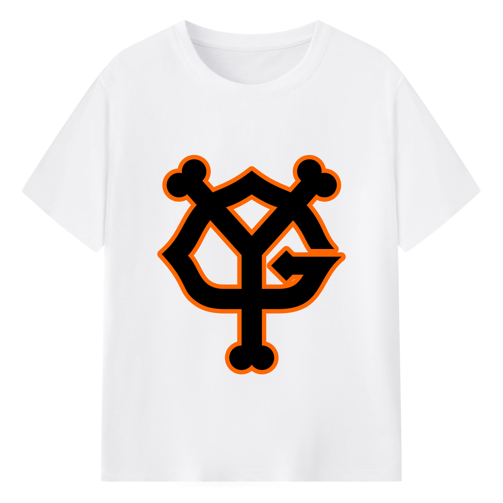 YOMIURI GIANTS SYMBOL 2006 2016 Logo - 綿100％ 半袖Tシャツ ・ フロントプリント ・ 快適 通気性 ・ 日常使い 散歩 スポーツ用