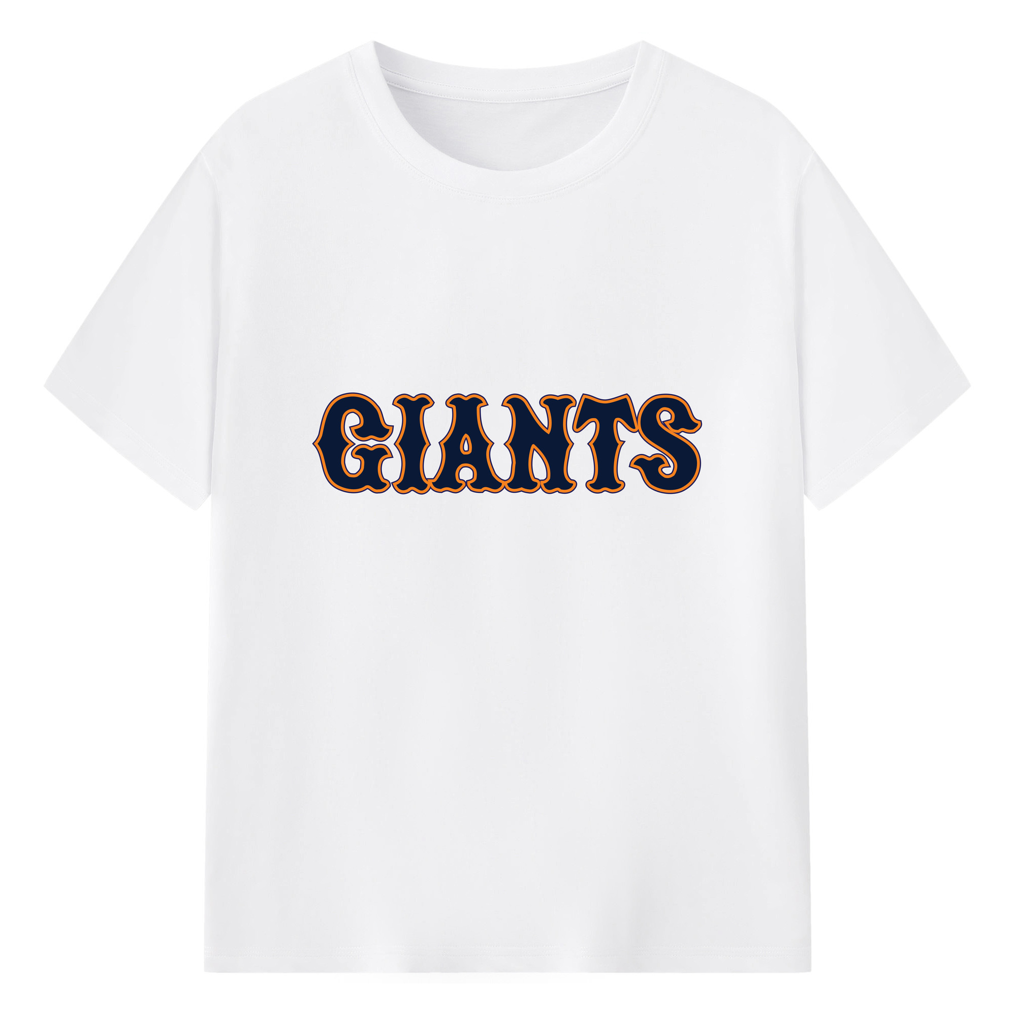 YOMIURI GIANTS WORDMARK 2000's EARLY Logo - 綿100％ 半袖Tシャツ ・ フロントプリント ・ 快適 通気性 ・ 日常使い 散歩 スポーツ用