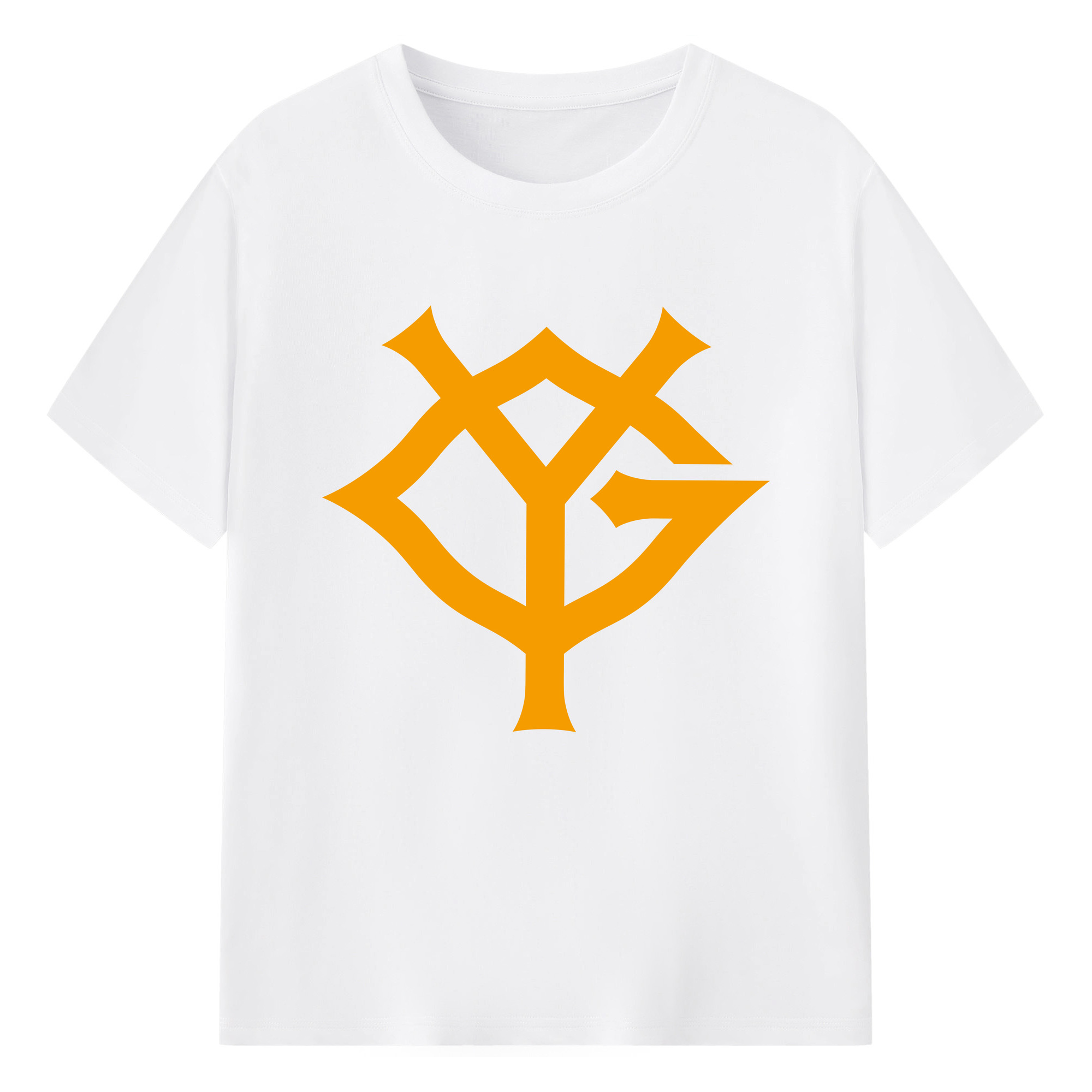 YOMIURI GIANTS SYMBOL 2024 Logo - 綿100％ 半袖Tシャツ ・ フロントプリント ・ 快適 通気性 ・ 日常使い 散歩 スポーツ用
