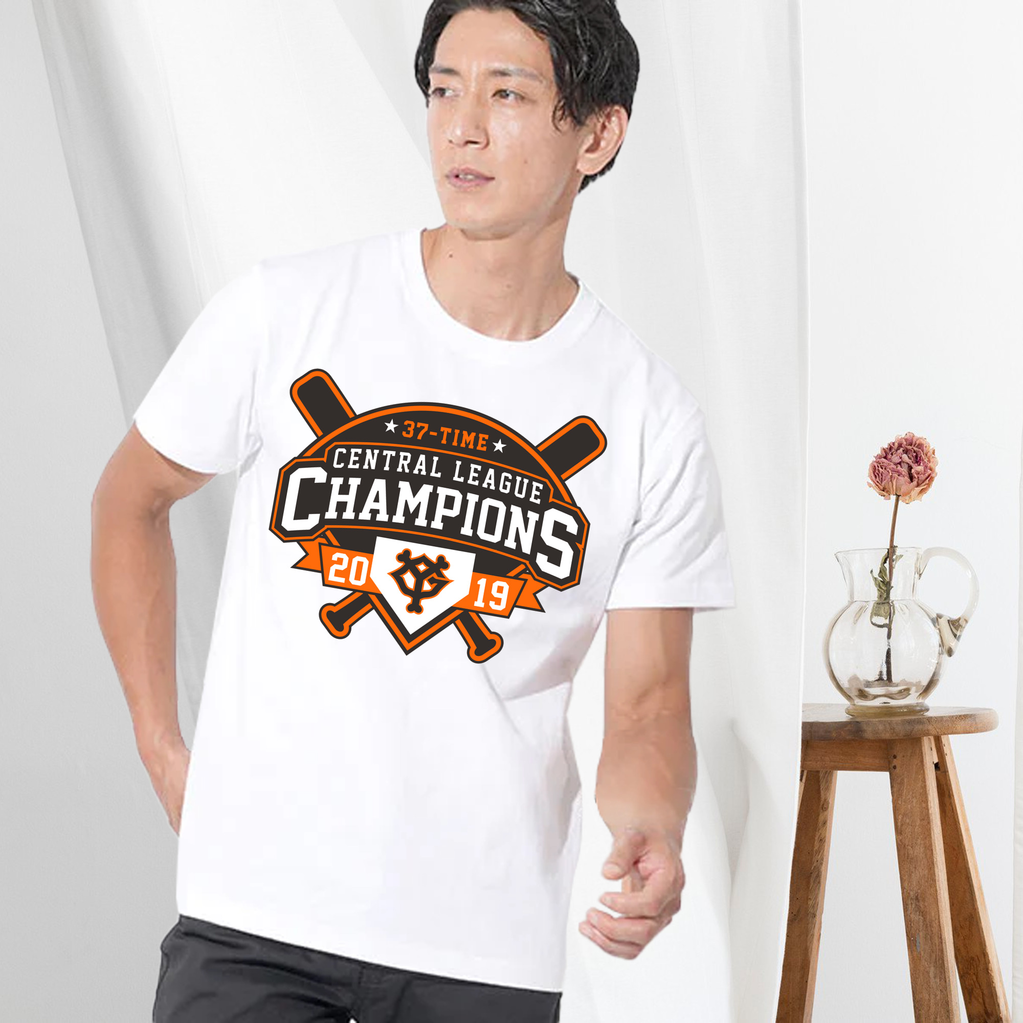 YOMIURI GIANTS CENTRAL LEAGUE CHAMPIONS 2019 Logo