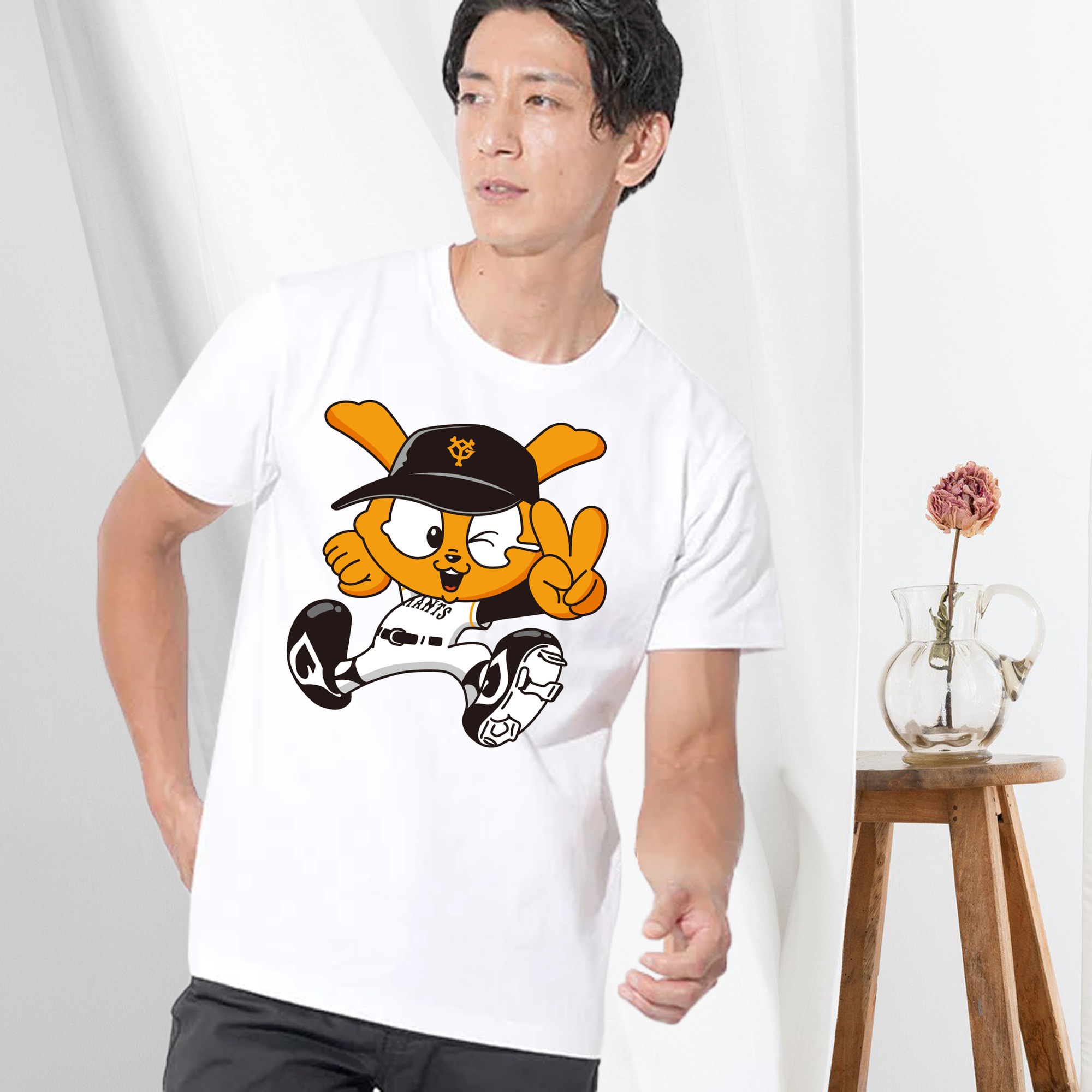 YOMIURI GIANTS MASCOT GIABBIT APPLICATION EXCITE Logo