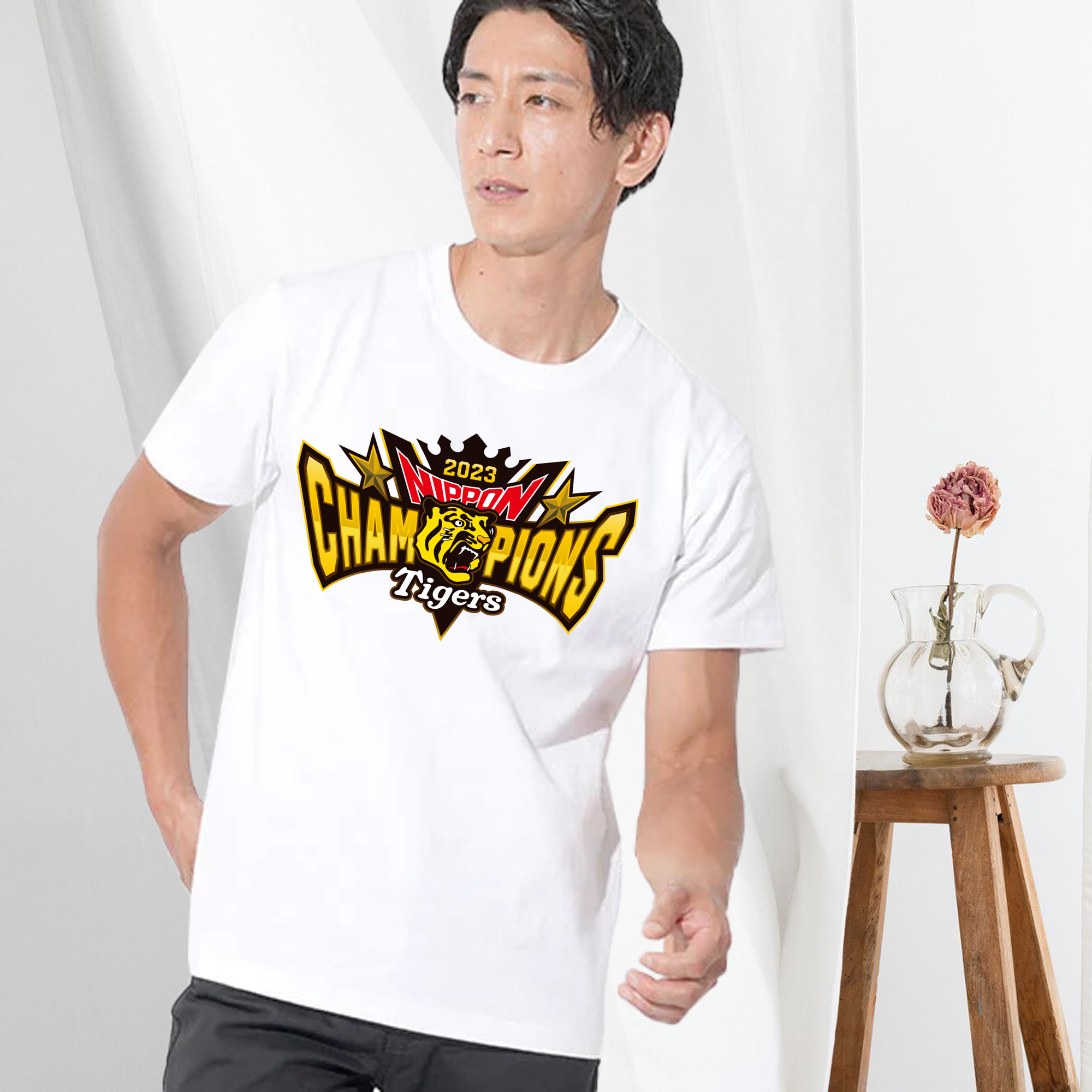 HANSHIN TIGERS 2023 NIPPON CHAMPIONS EMBLEM Logo