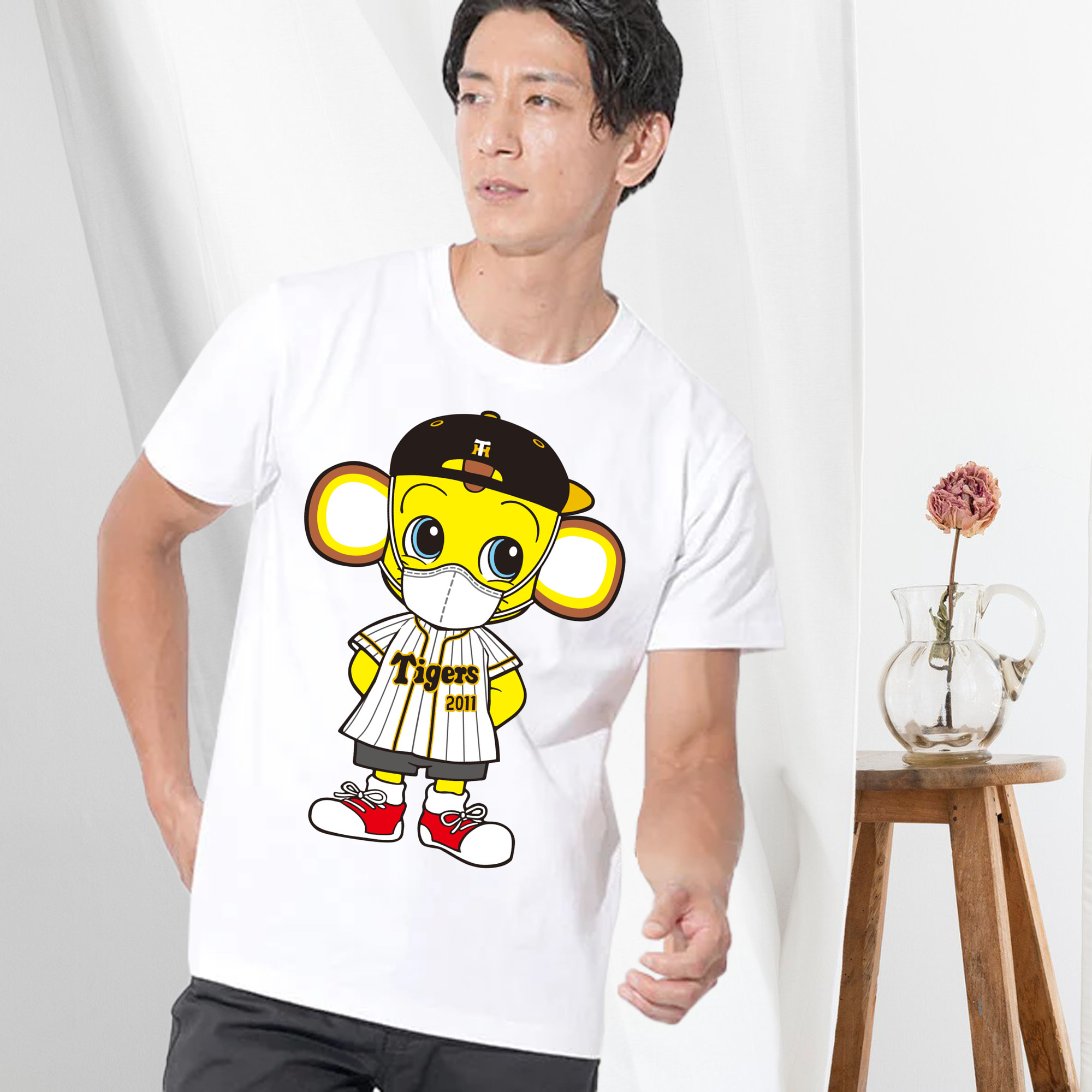 HANSHIN TIGERS MASCOT KITA APPLICATION MASK Logo