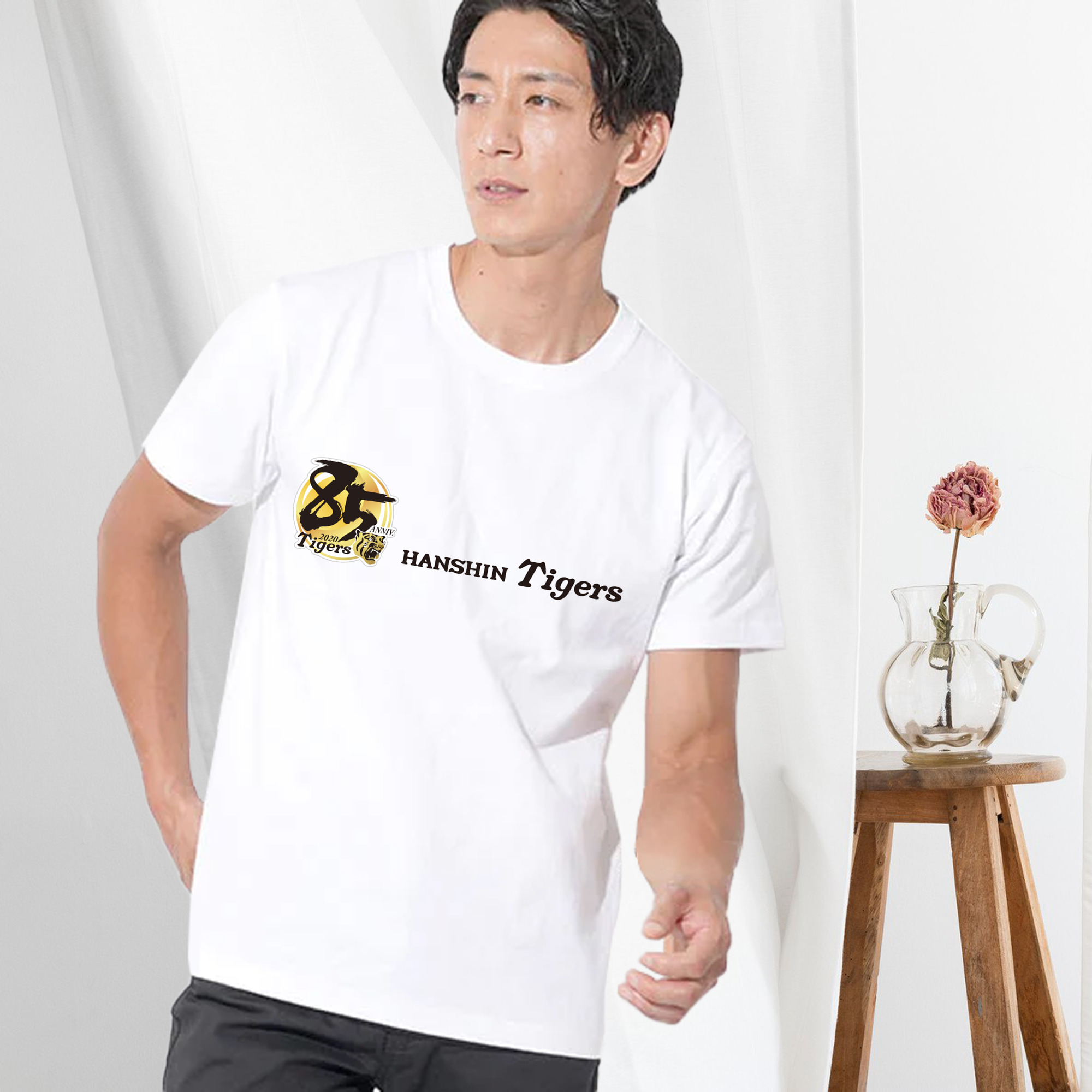 HANSHIN TIGERS 85TH ANNIVERSARY EMBLEM WORDMARK Logo