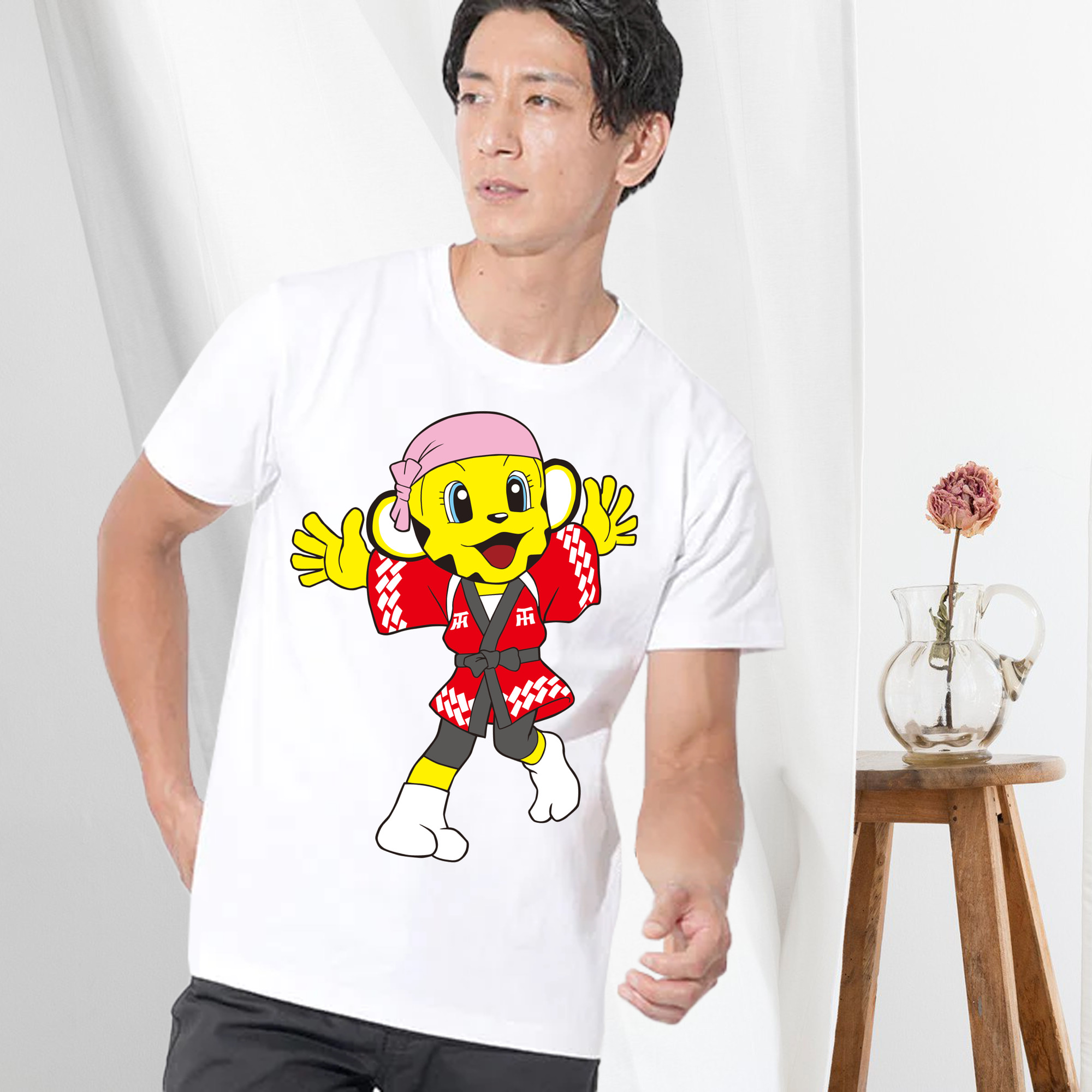 HANSHIN TIGERS MASCOT LUCKY APPLICATION YUKATA Logo