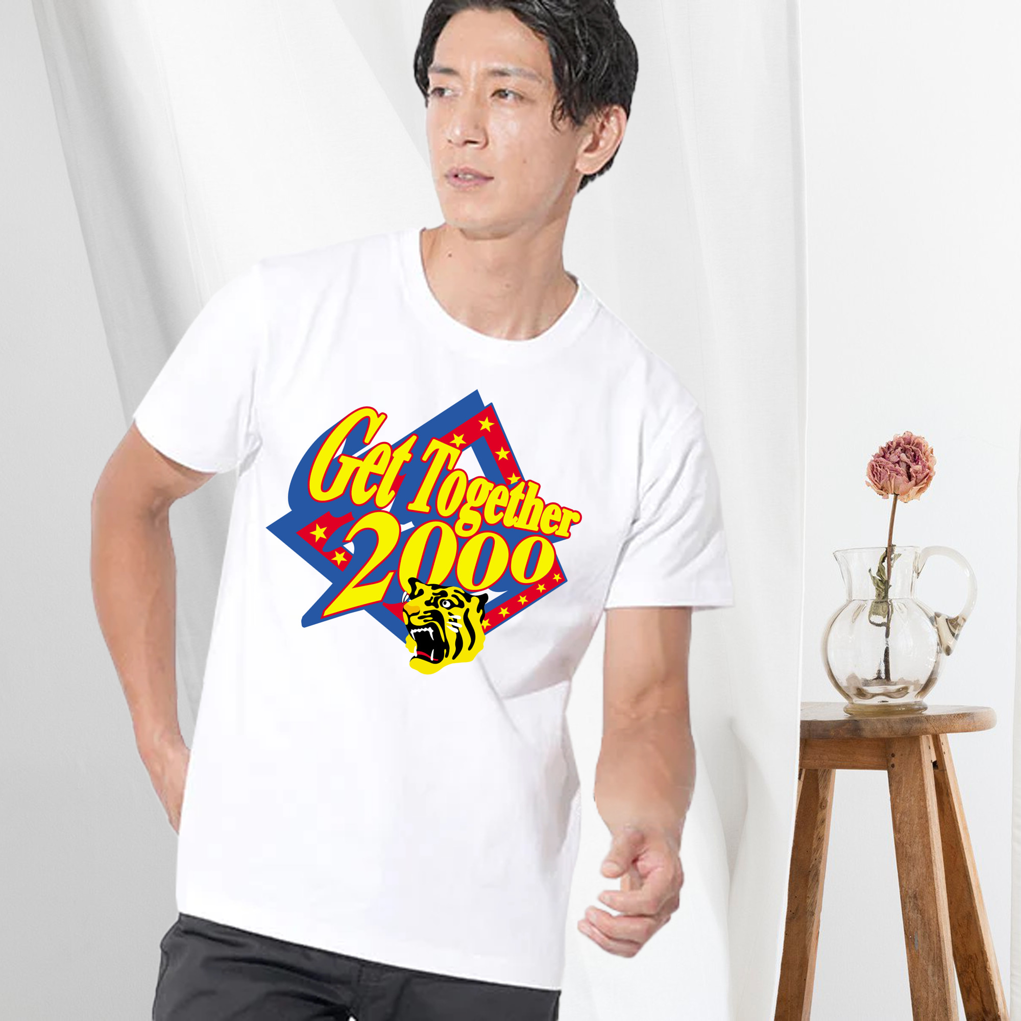 HANSHIN TIGERS 65TH ANNIVERSARY EMBLEM GET TOGETHER 2000 Logo