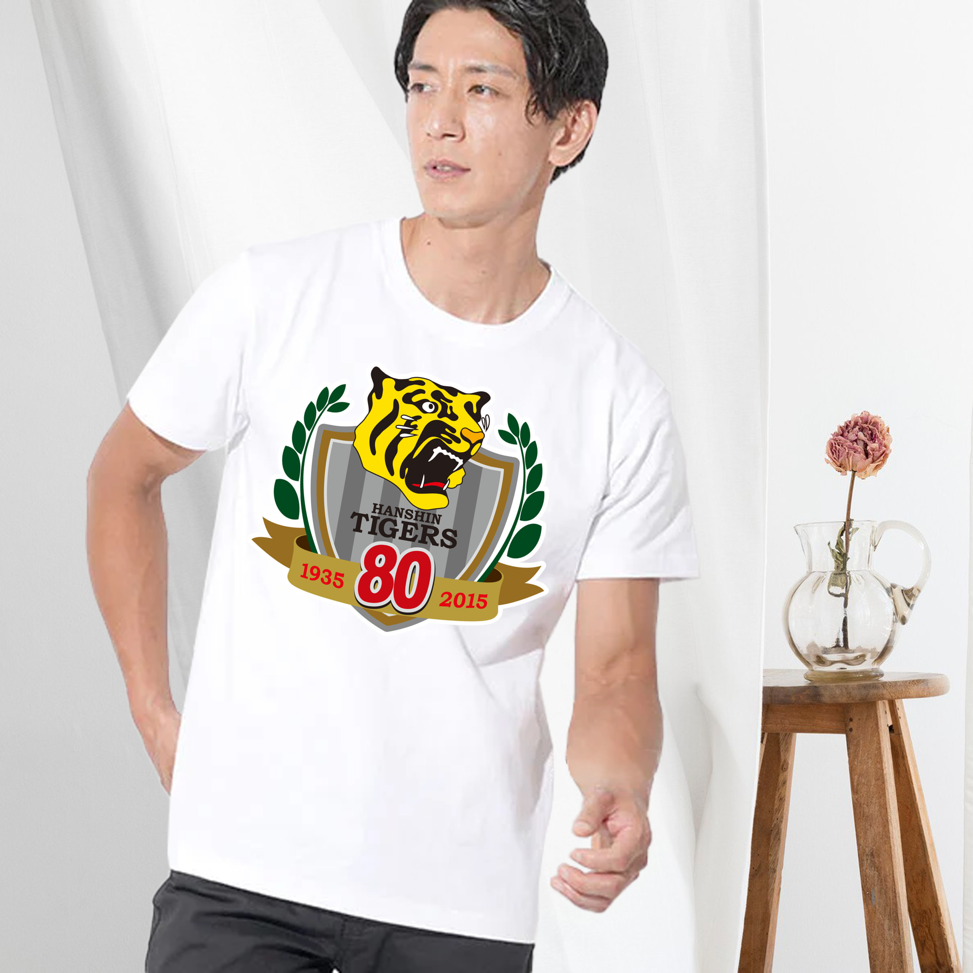 HANSHIN TIGERS 80TH ANNIVERSARY Logo