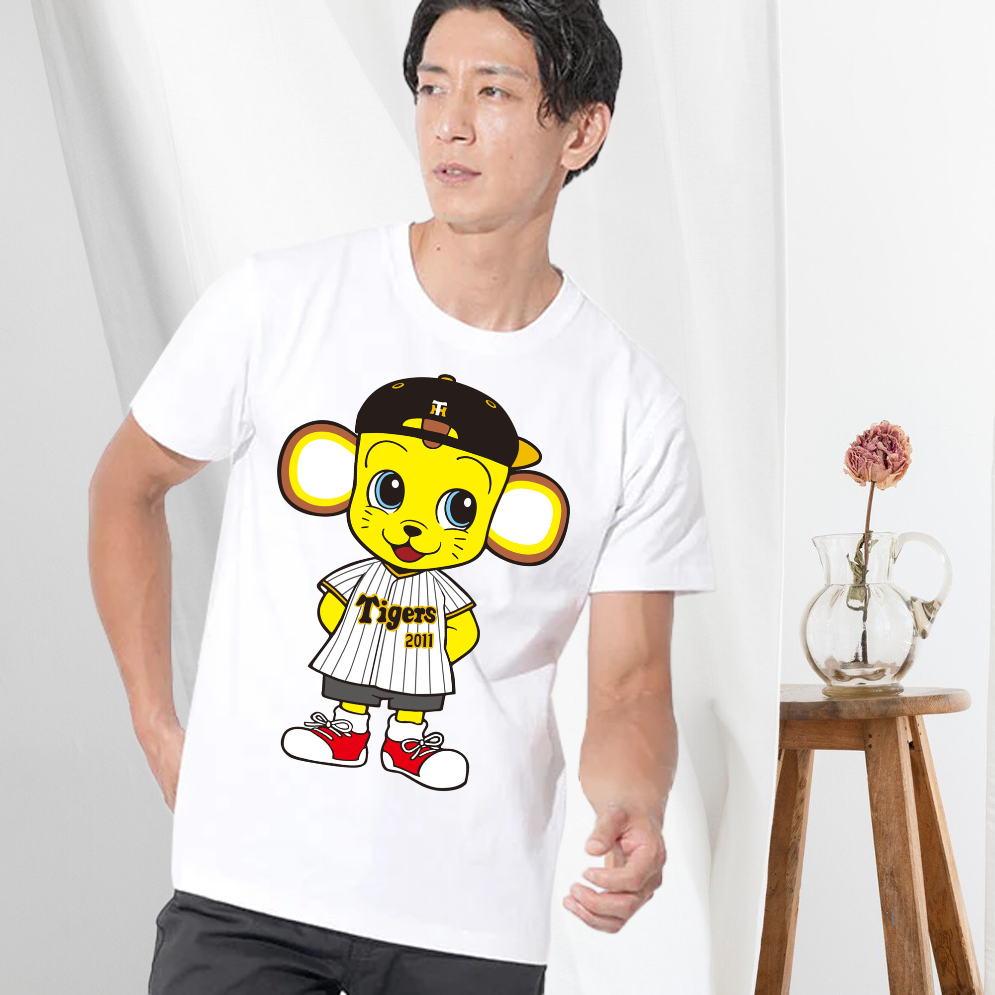 HANSHIN TIGERS MASCOT KITA 2022 HOME UNIFORM ORIGINAL Logo