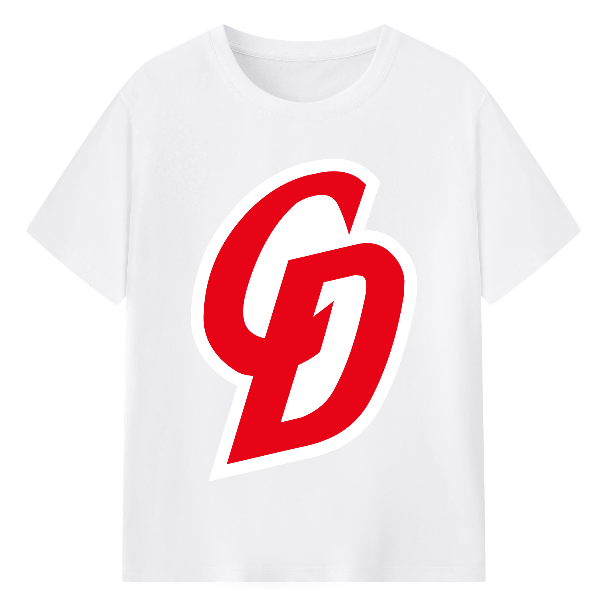 CHUNICHI DRAGONS OLD SYMBOL Logo Red - 綿100％ 半袖Tシャツ ・ フロントプリント ・ 快適 通気性 ・ 日常使い 散歩 スポーツ用