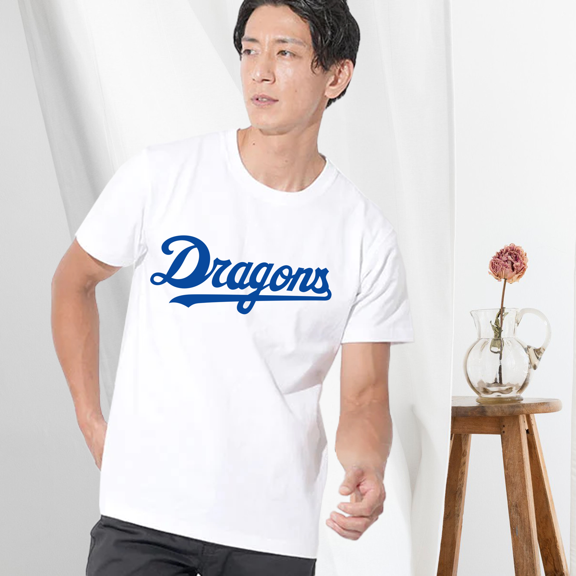 CHUNICHI DRAGONS OLD WORDMARK 2012 2013 Logo