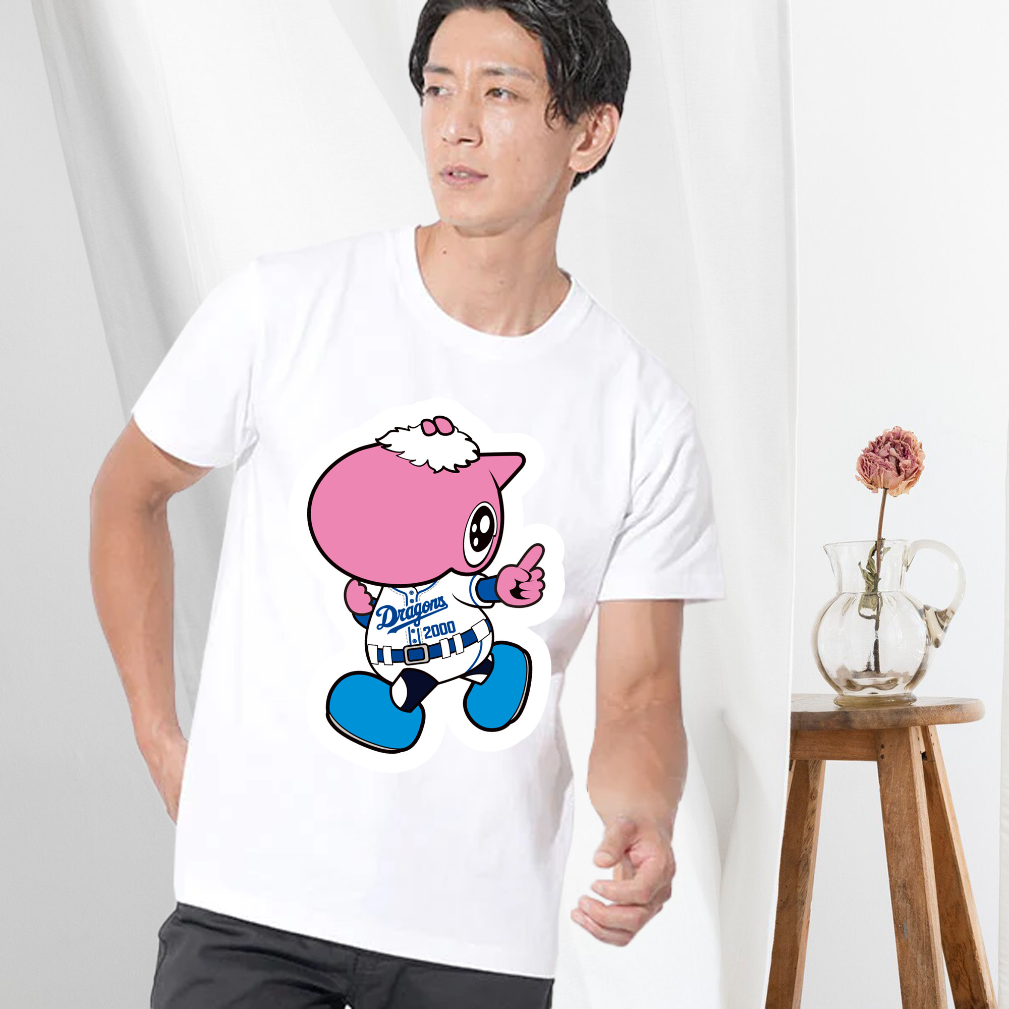 CHUNICHI DRAGONS MASCOT PAOLON 2019 2022 Logo