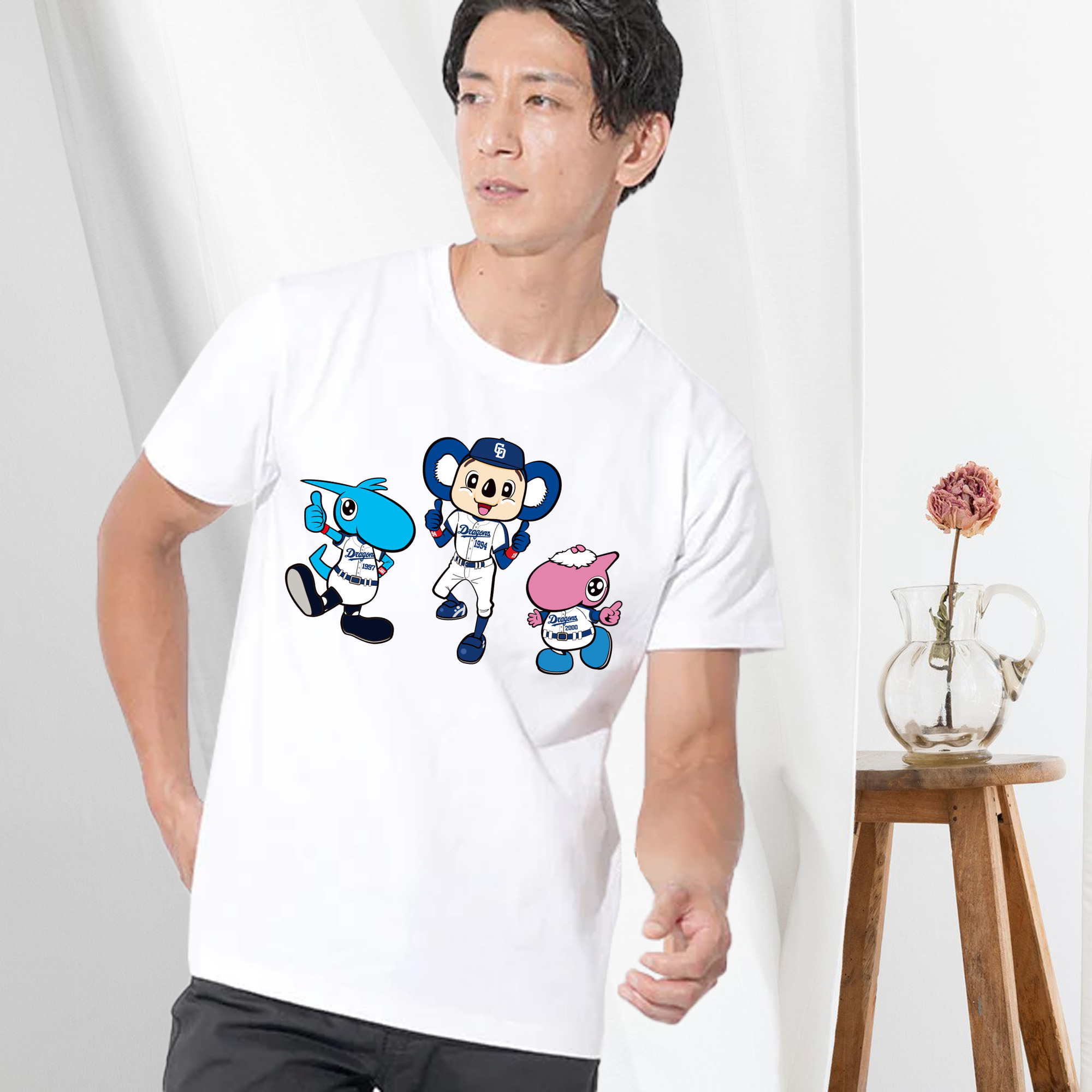 CHUNICHI DRAGONS MASCOT SHAOLON DOALA PAOLON APPLICATION Logo