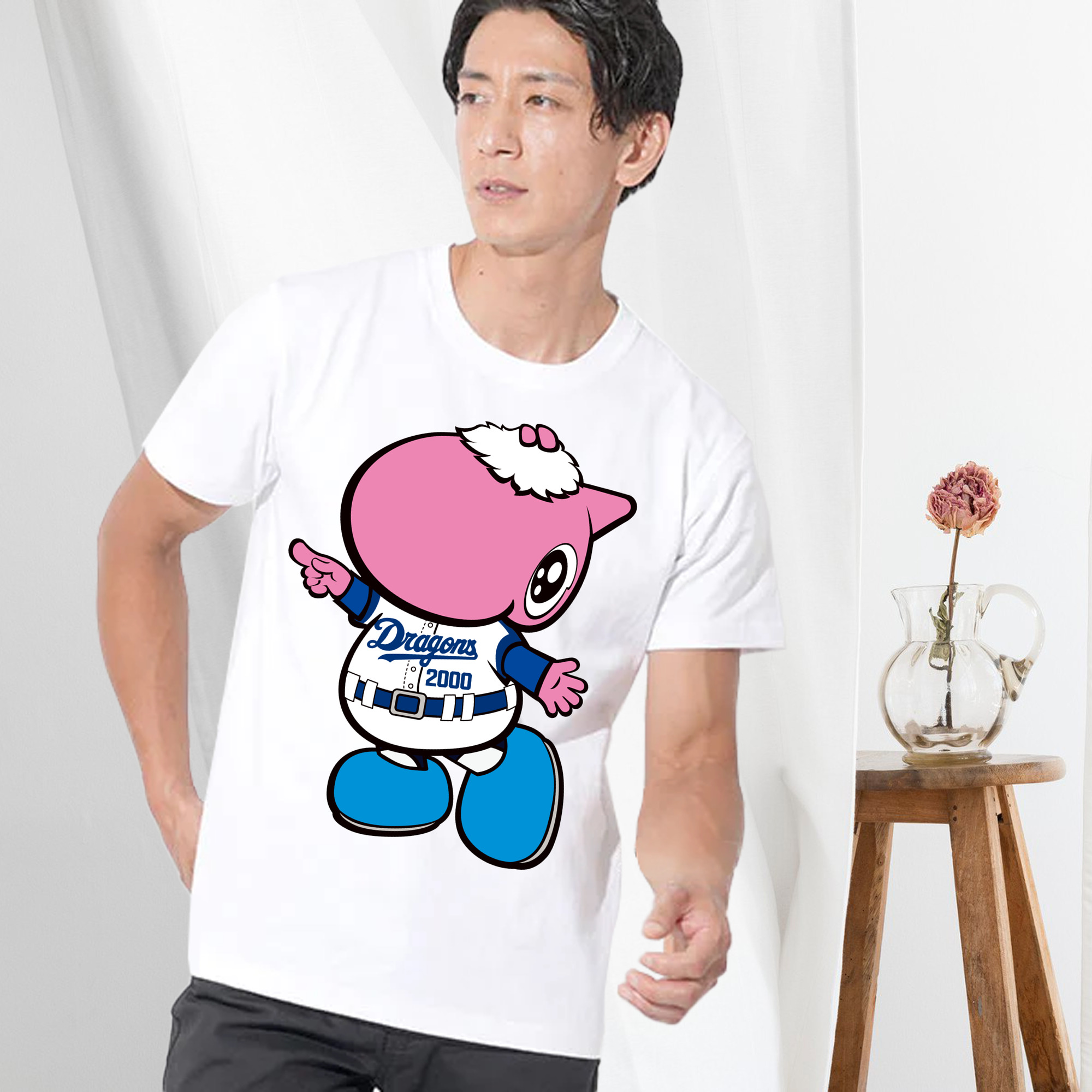 CHUNICHI DRAGONS MASCOT PAOLON 2017 2018 Logo