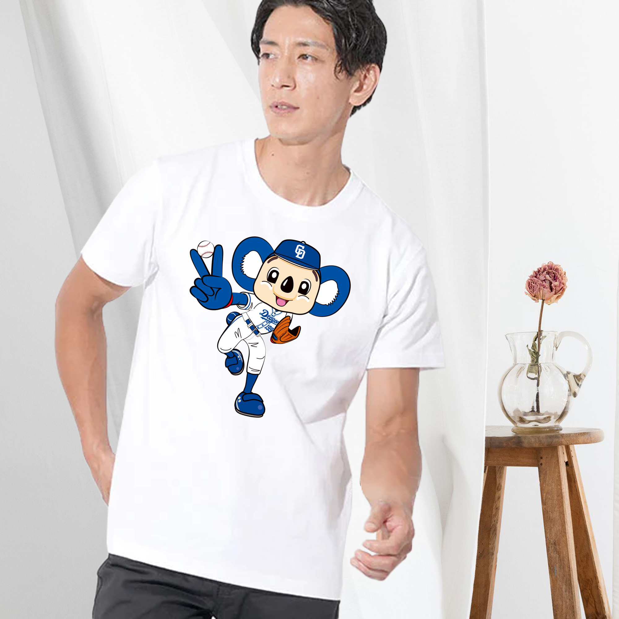 CHUNICHI DRAGONS MASCOT DOALA 2019 HOME UNIFORM APPLICATION VICTORY BALL Logo