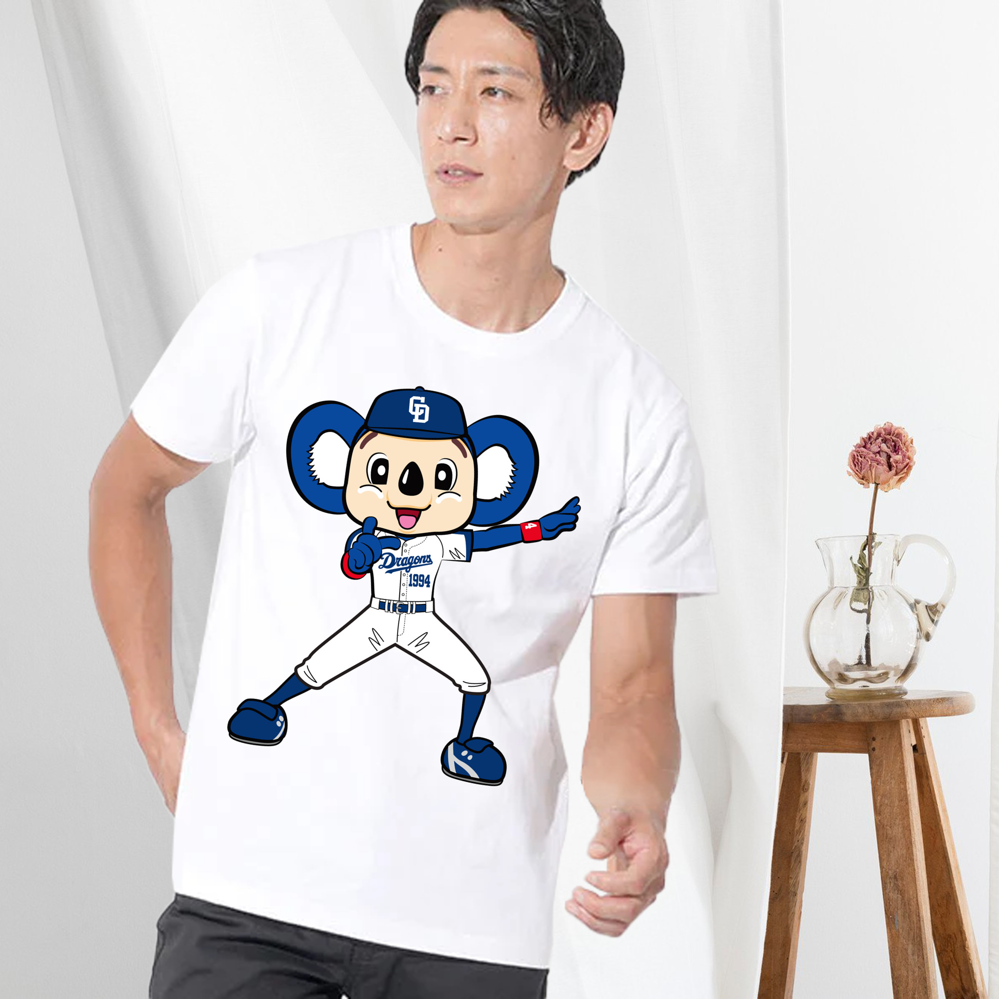 CHUNICHI DRAGONS MASCOT DOALA Logo