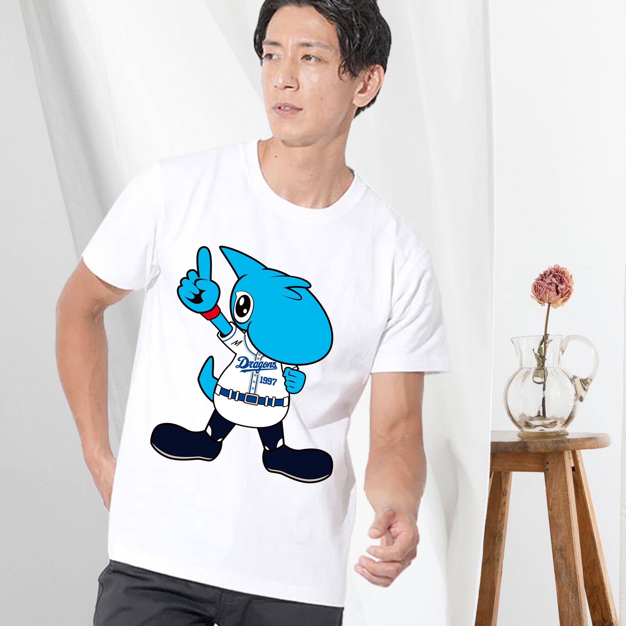 CHUNICHI DRAGONS MASCOT SHAOLON APPLICATION INDICATION FIRST Logo