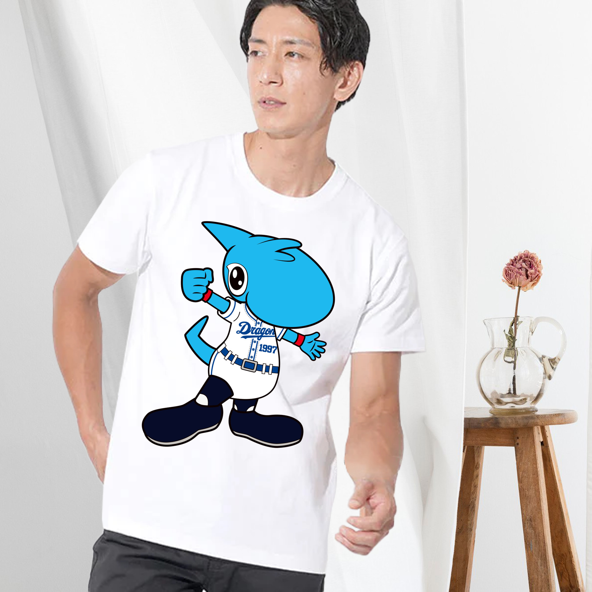 CHUNICHI DRAGONS MASCOT SHAOLON APPLICATION FIGHTING Logo