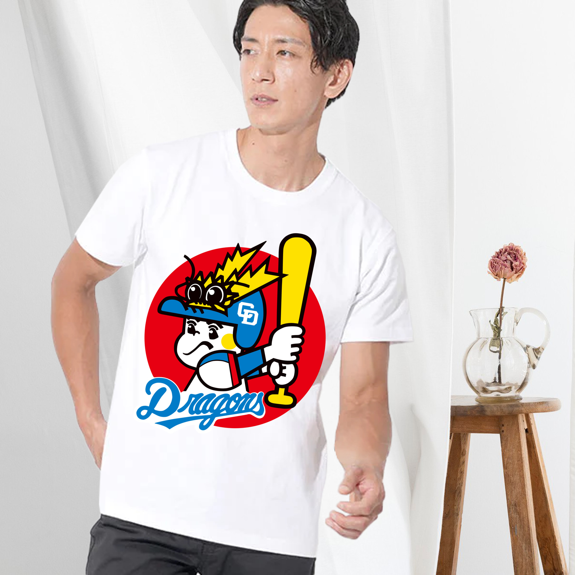 Cute CHUNICHI DRAGONS OLD EMBLEM Logo 