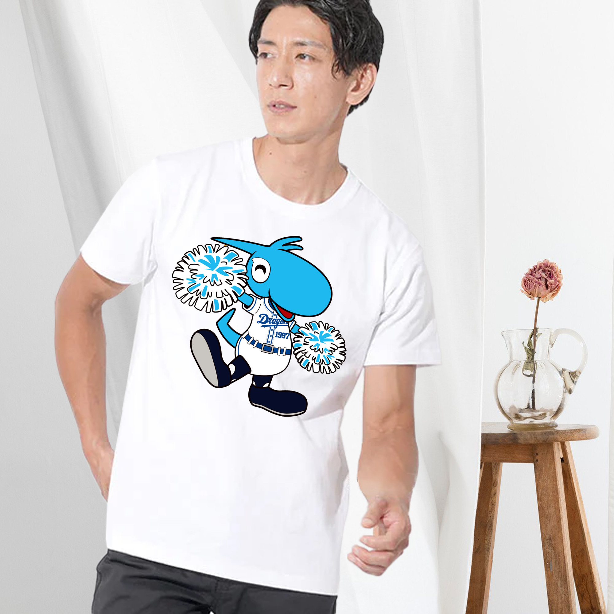 CHUNICHI DRAGONS MASCOT SHAOLON APPLICATION CHEERING Logo