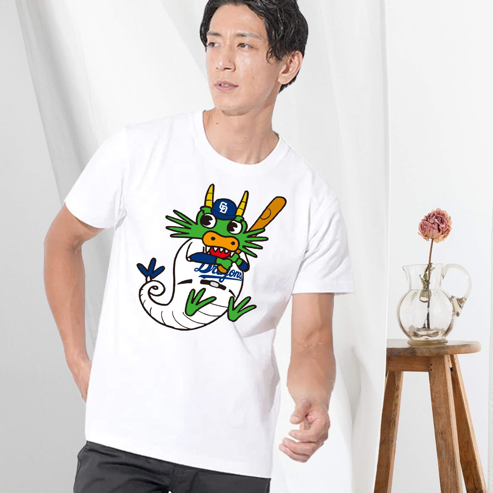 CHUNICHI DRAGONS MASCOT GABURI ORIGINAL Logo