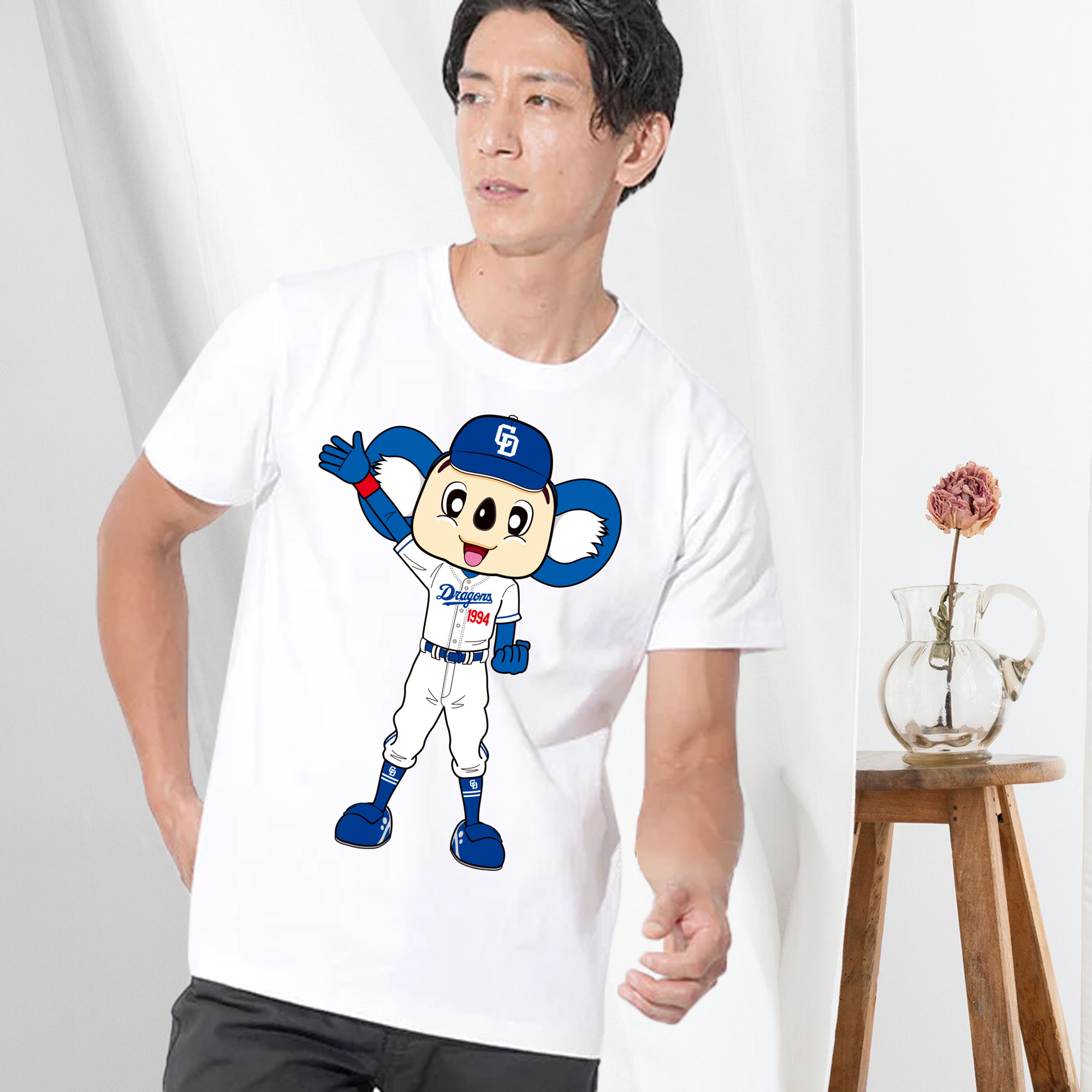 CHUNICHI DRAGONS MASCOT DOALA 2023 HOME UNIFORM APPLICATION WELCOME CONGRATULATION Logo