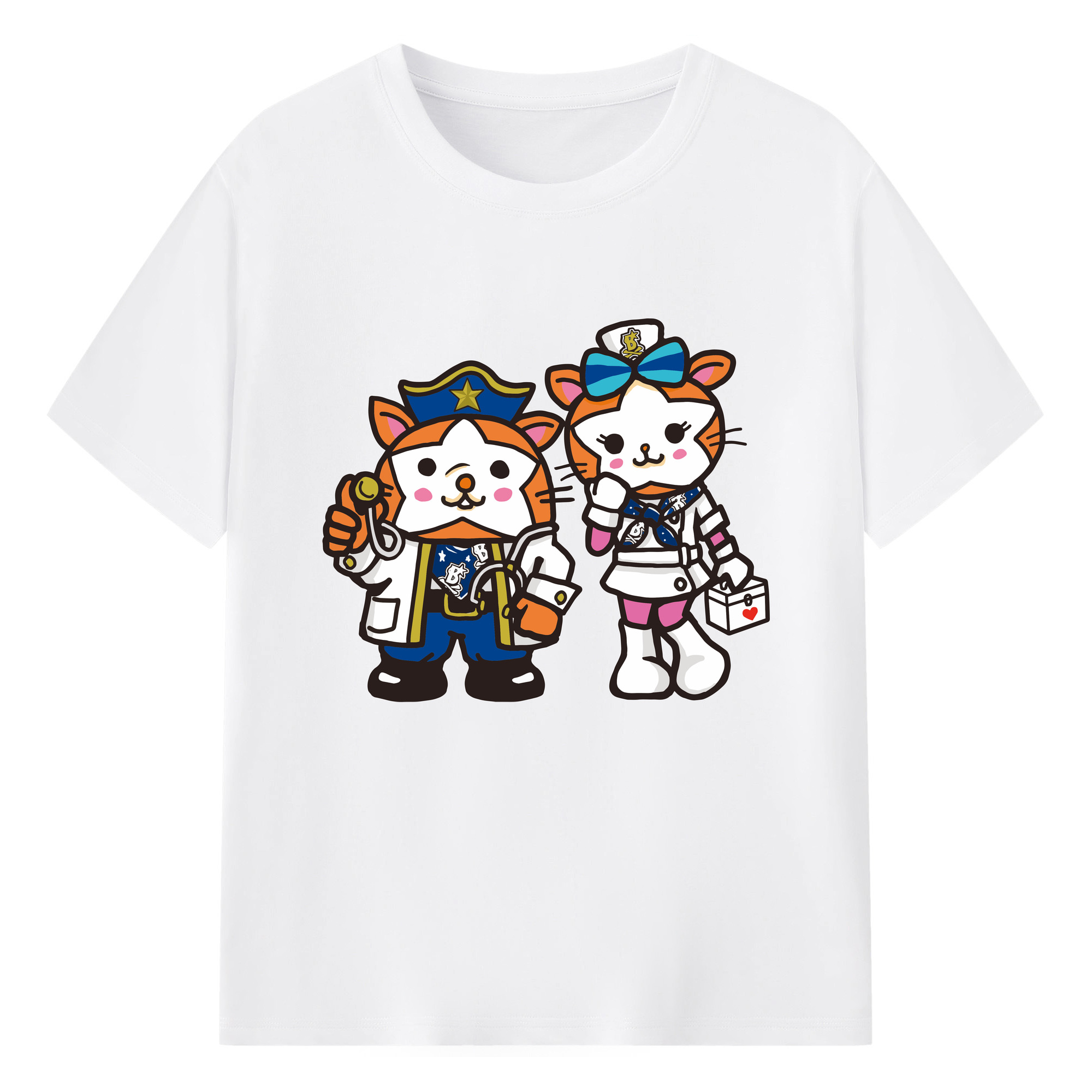 YOKOHAMA DeNA BAYSTARS DB.STARMAN DB.KIRARA APPLICATION DB-KAIZOKU-DAN DAY 2021 Logo - 綿100％ 半袖Tシャツ ・ フロントプリント ・ 快適 通気性 ・ 日常使い 散歩 スポーツ用