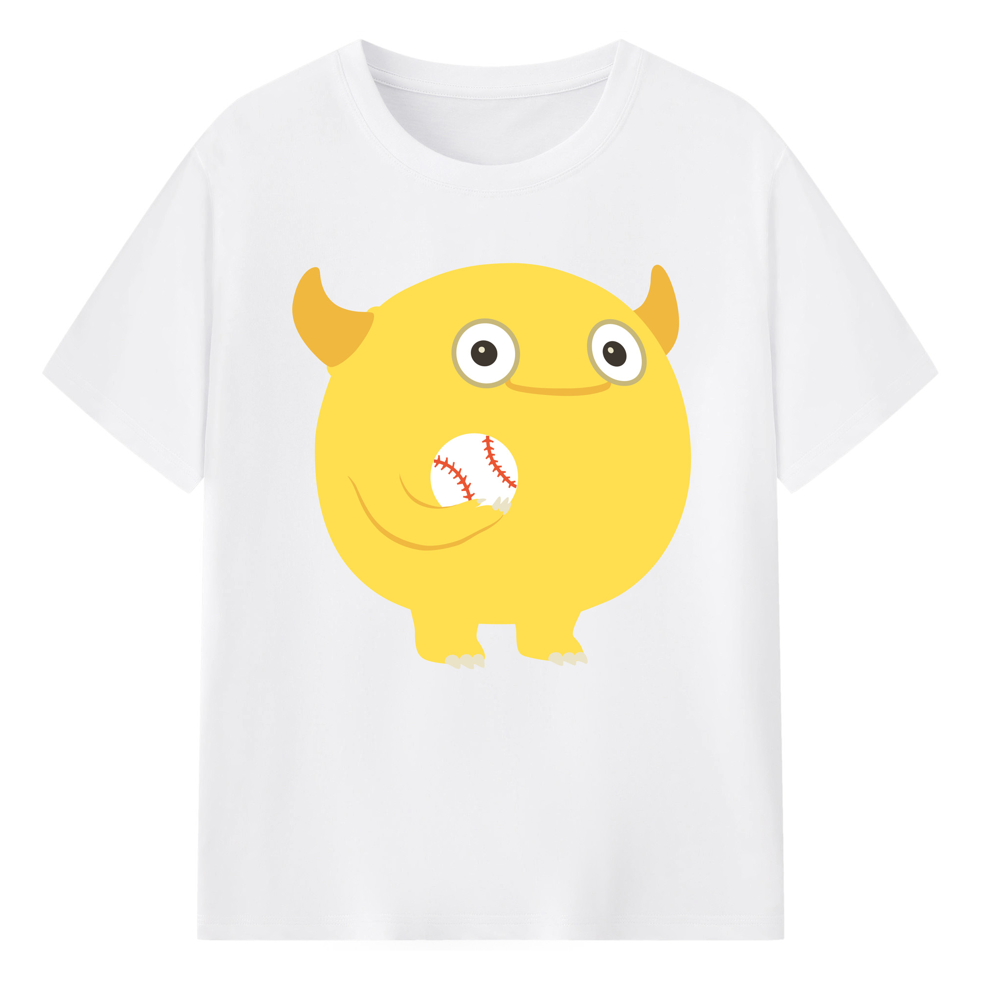 YOKOHAMA DeNA BAYSTARS MASCOT CHAPY Logo - 綿100％ 半袖Tシャツ ・ フロントプリント ・ 快適 通気性 ・ 日常使い 散歩 スポーツ用