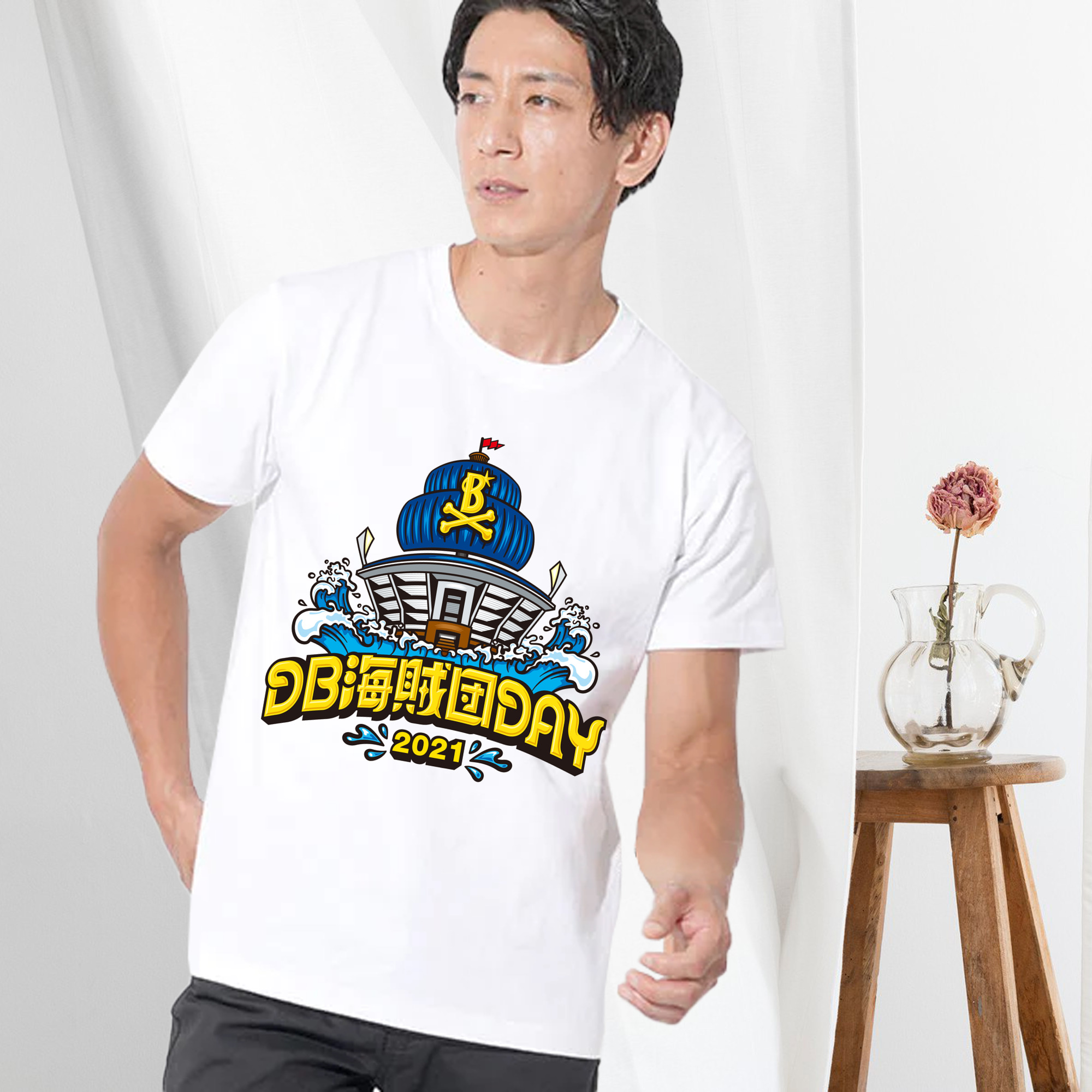 YOKOHAMA DeNA BAYSTARS DB-KAIZOKU-DAN DAY 2021 EMBLEM Logo
