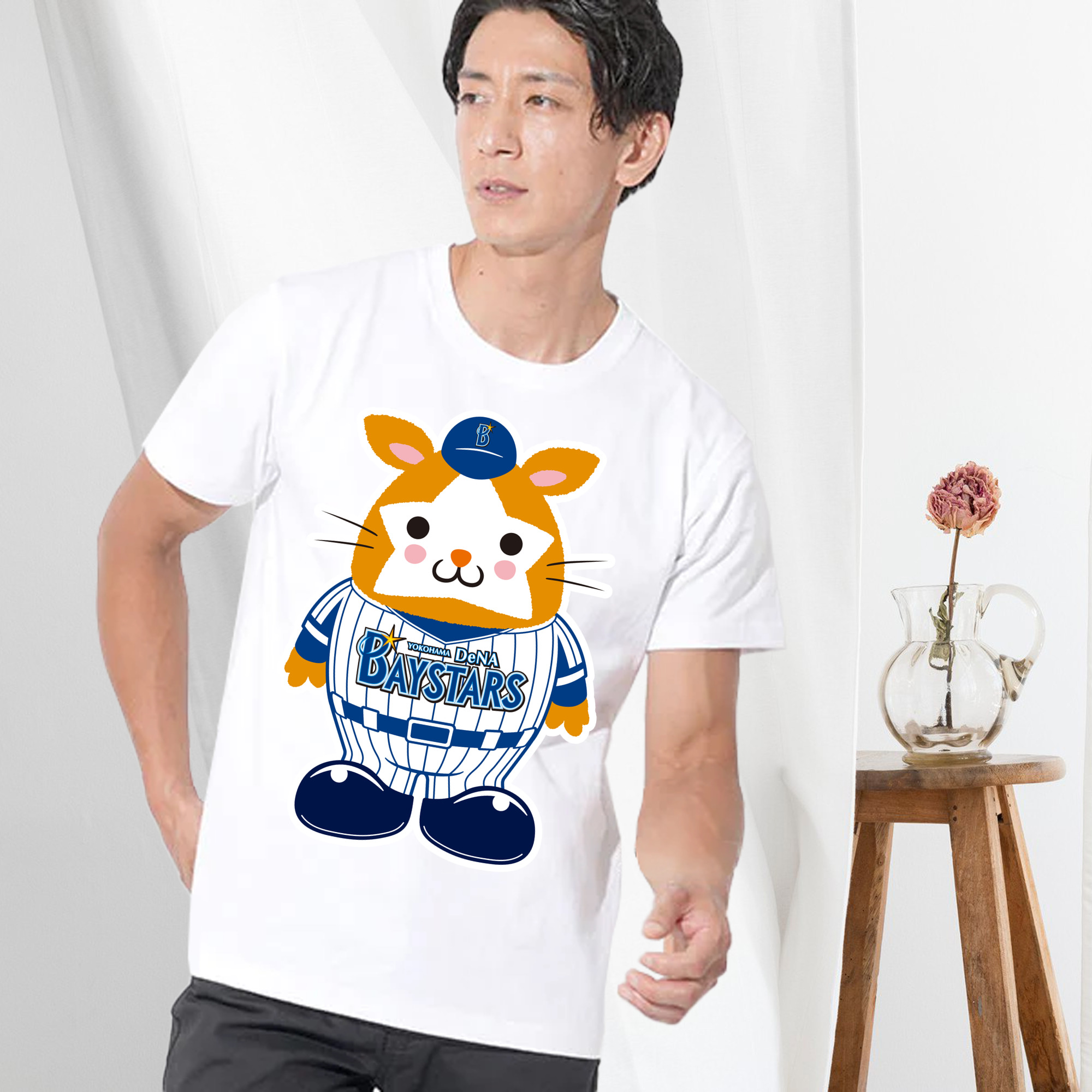 YOKOHAMA DeNA BAYSTARS MASCOT DB.STARMAN ORIGINAL Logo