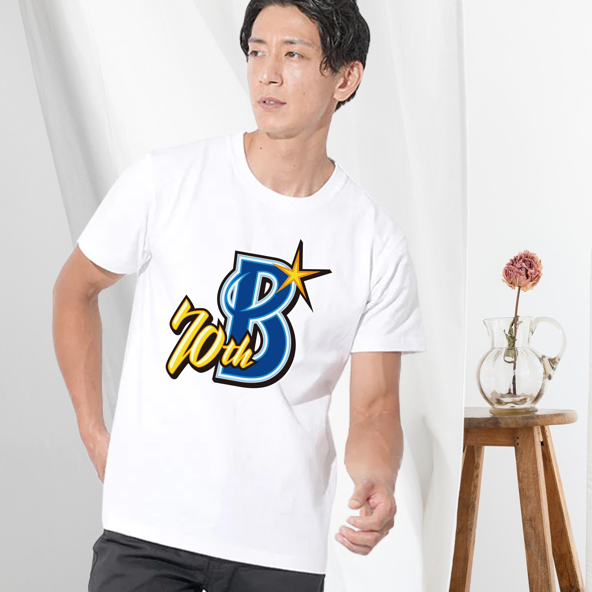 YOKOHAMA DENA BAYSTARS 70TH ANNIVERSARY SYMBOL Logo