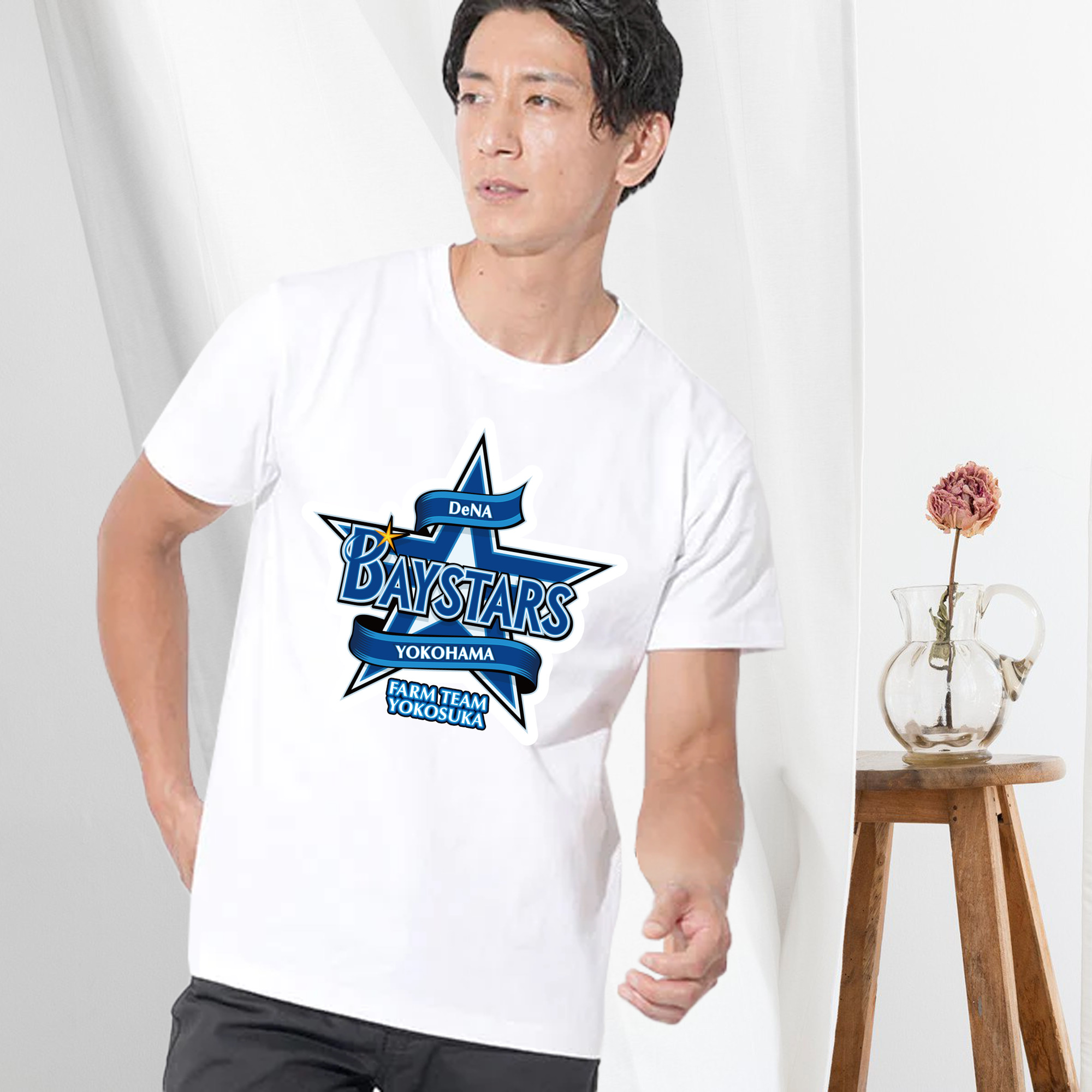 YOKOHAMA DeNA BAYSTARS FARM TEAM YOKOSUKA APPLICATION BACKGROUND Logo