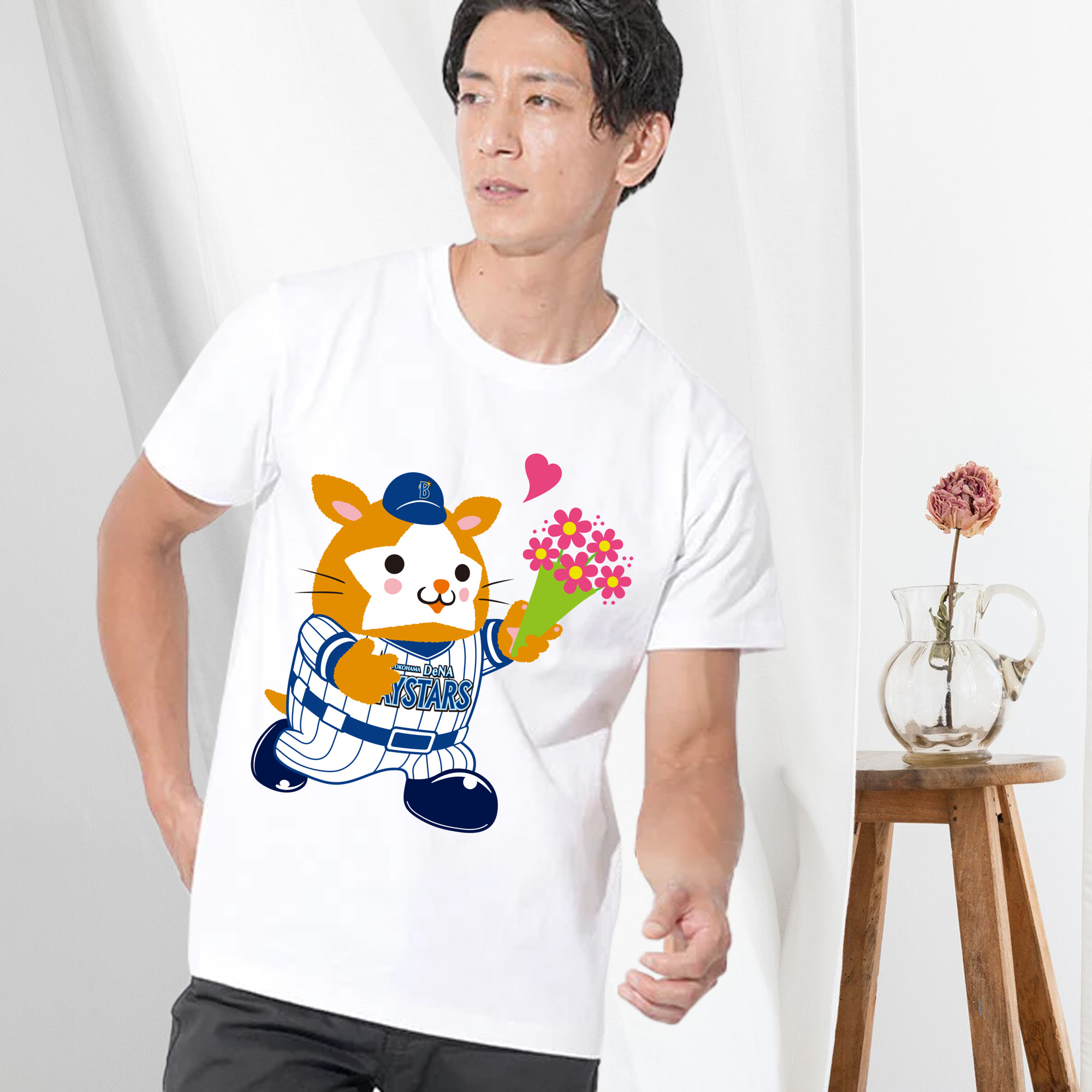 YOKOHAMA DeNA BAYSTARS MASCOT DB.STARMAN APPLICATION CONFESS Logo