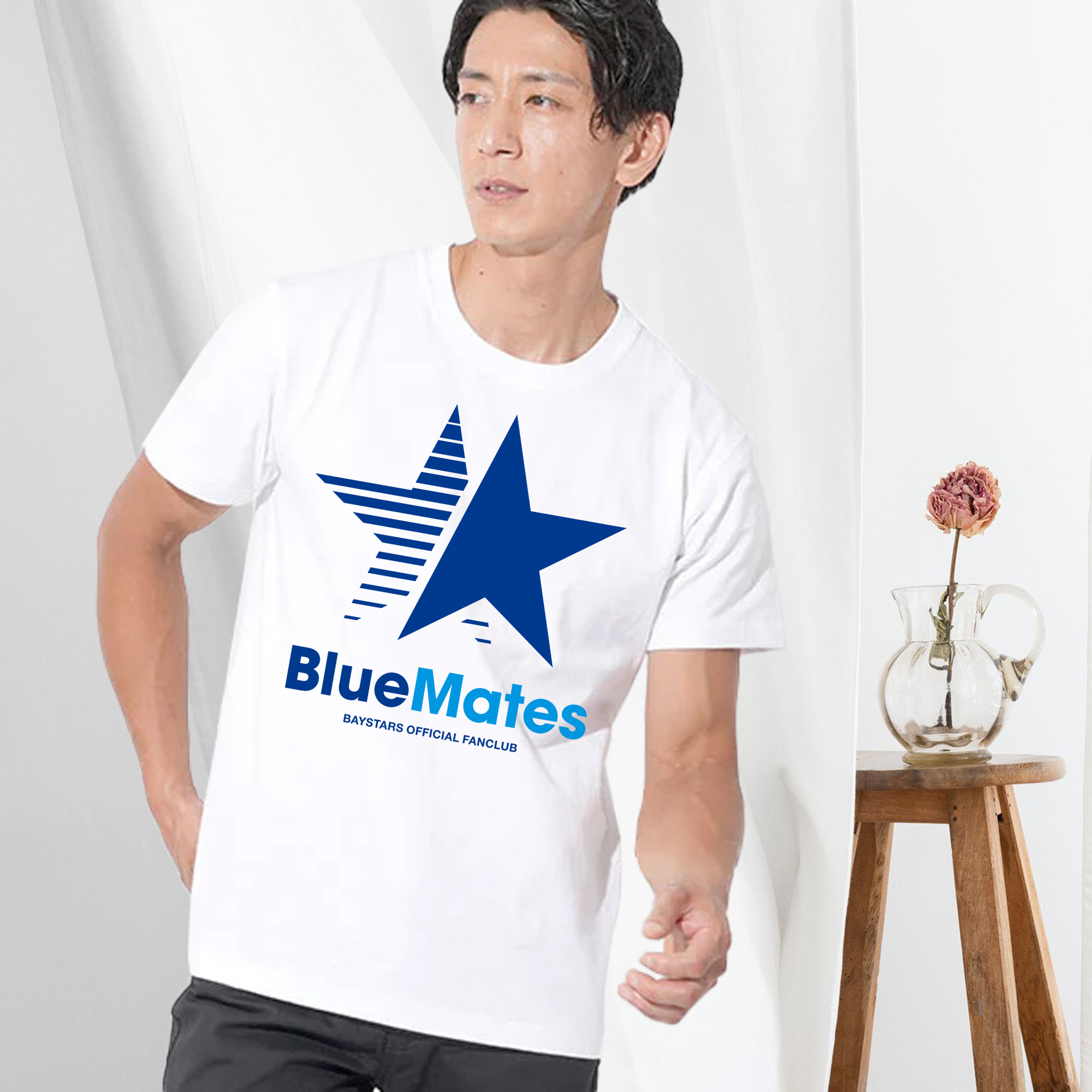 YOKOHAMA DeNA BAYSTARS FANCLUB BLUE MATES ORIGINAL Logo