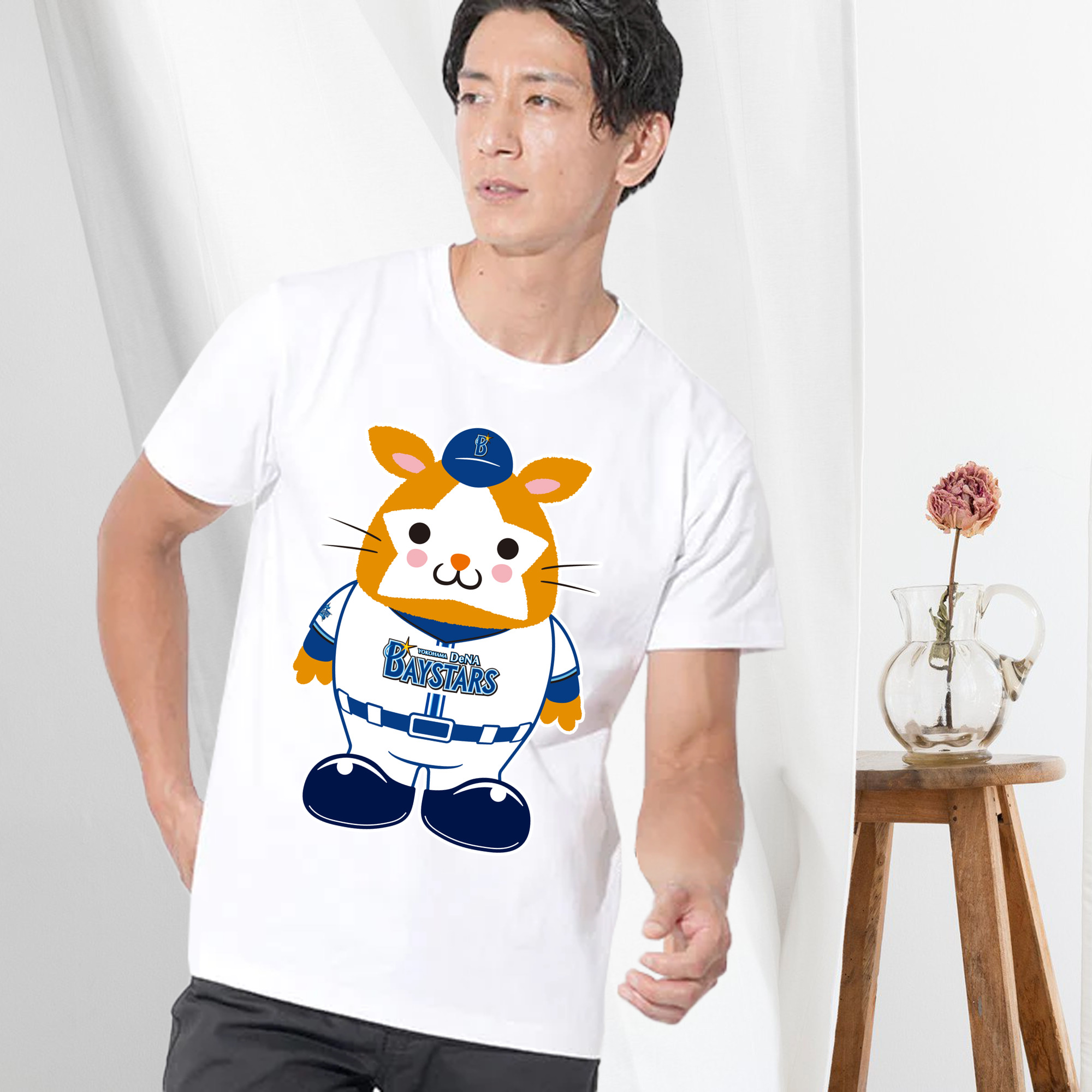 YOKOHAMA DeNA BAYSTARS MASCOT DB.STARMAN 2023 UNIFORM ORIGINAL Logo