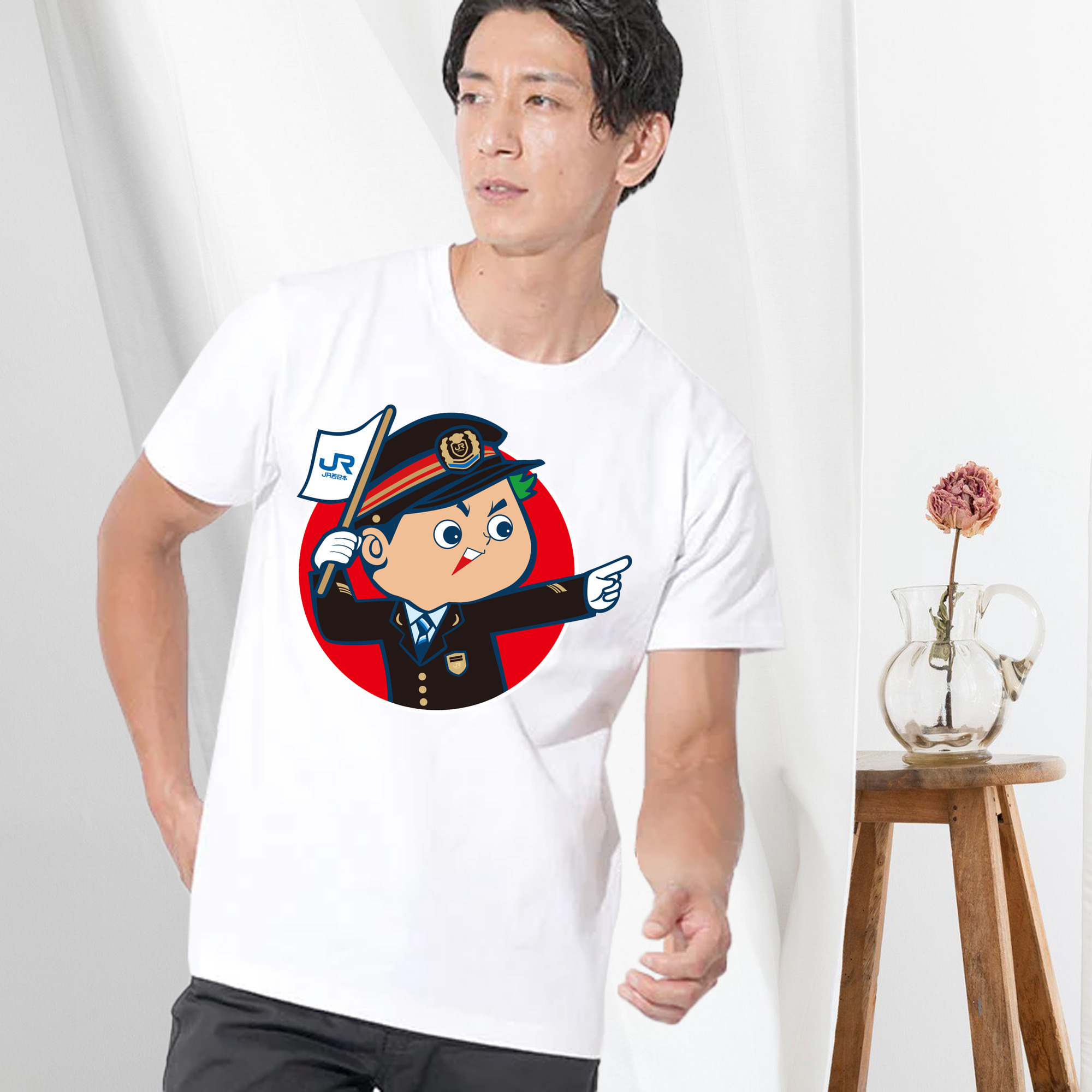 HIROSHIMA TOYO CARP MASCOT CARP BOYA APPLICATION JR WEST NIPPON GROUP Logo