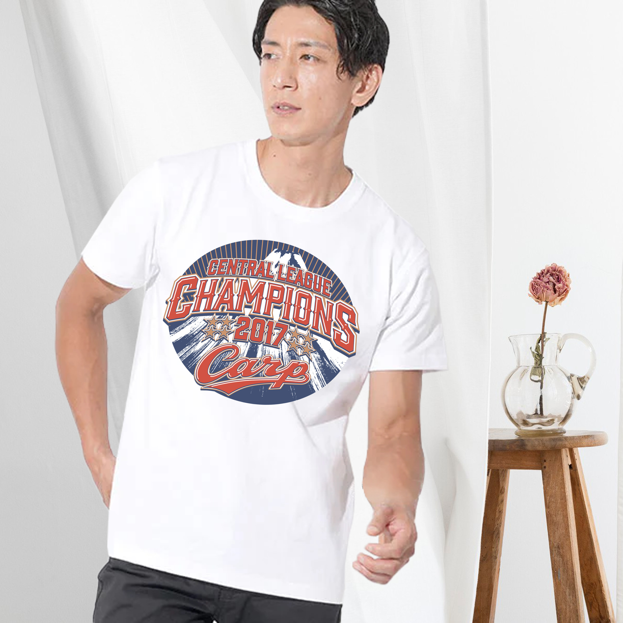 HIROSHIMA TOYO CARP 2017 CENTRAL LEAGUE CHAMPIONS DESIGN Logo