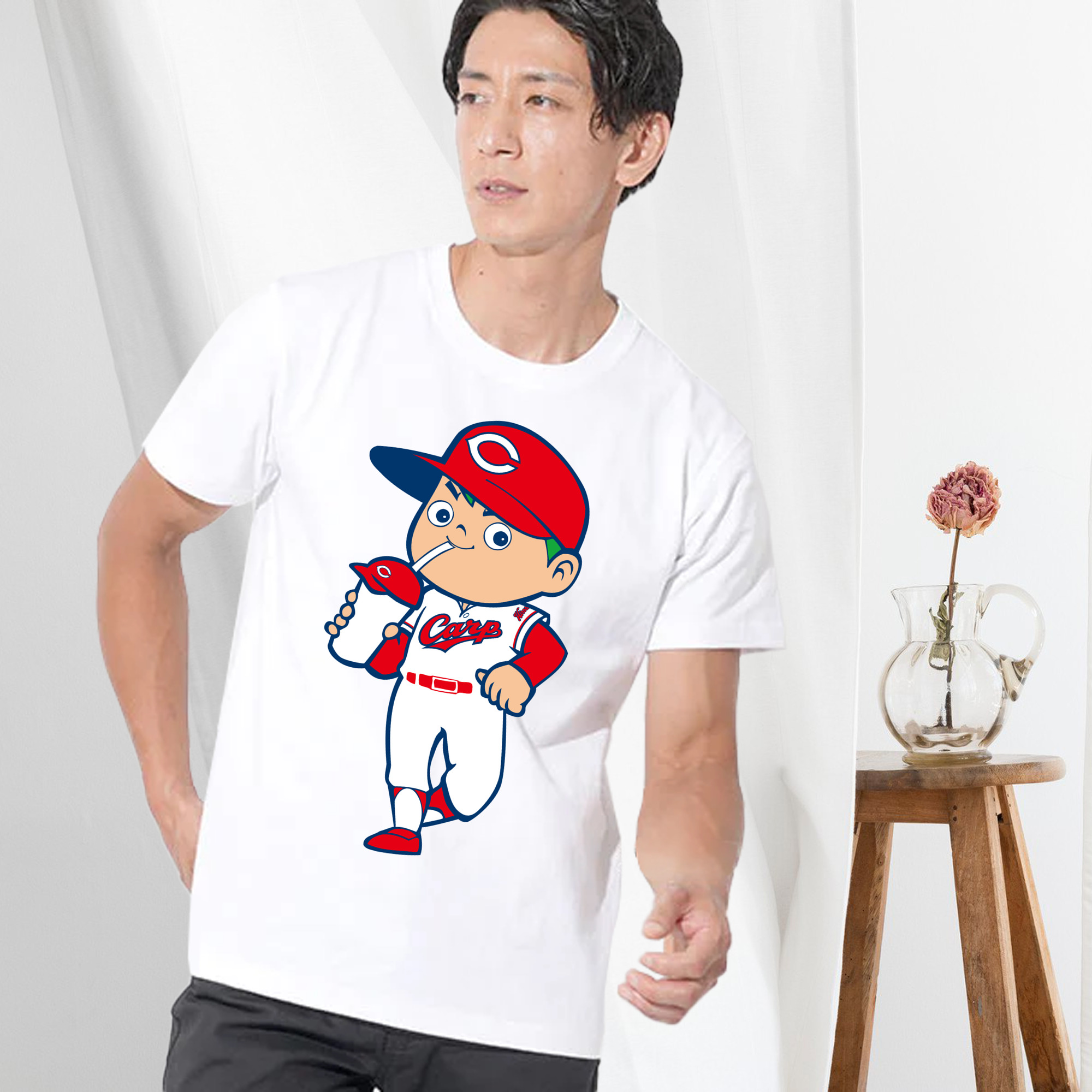 HIROSHIMA TOYO CARP MASCOT APPLICATION DRINK Logo