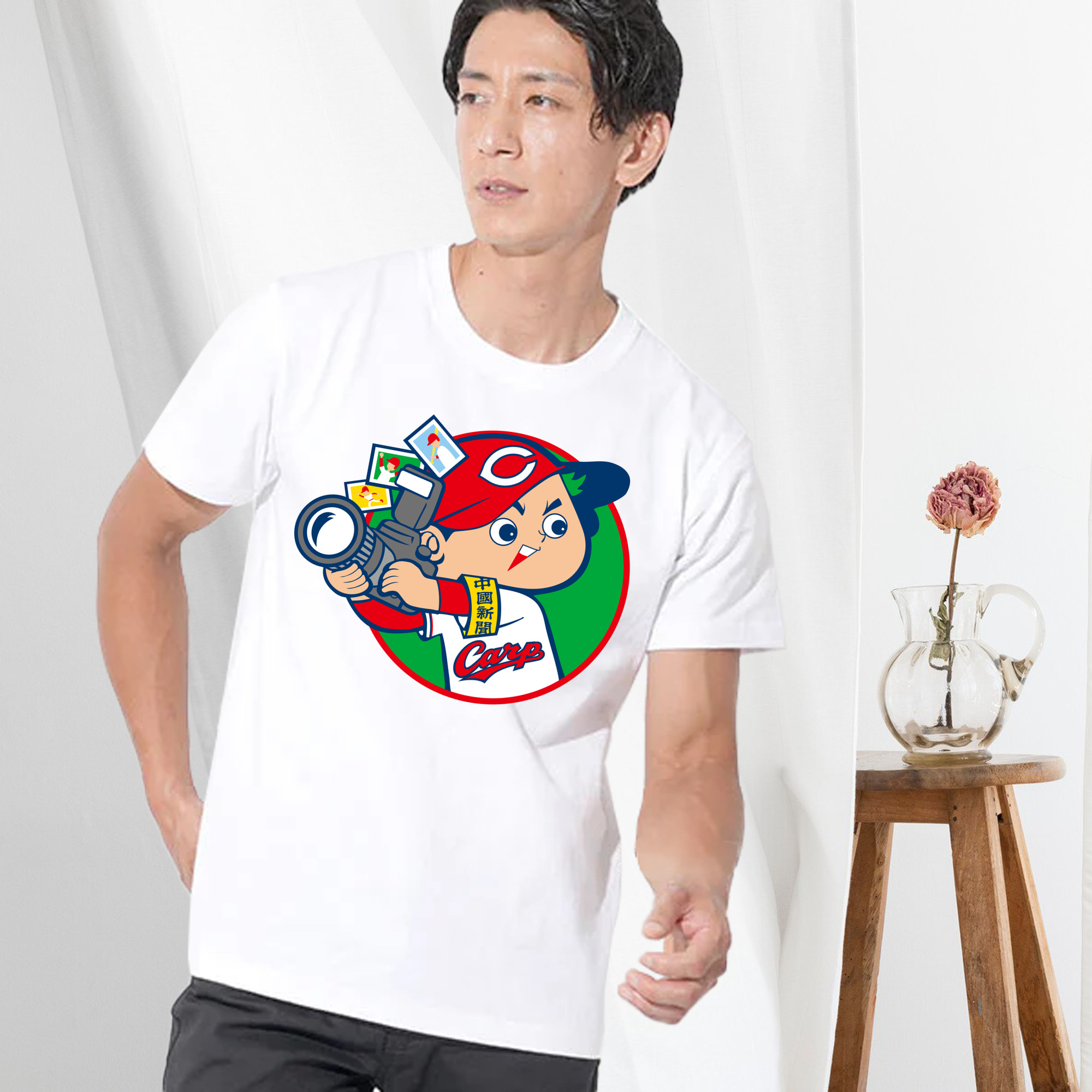 HIROSHIMA TOYO CARP CARP BOYA EMBLEM APPLICATION CAMERA Logo