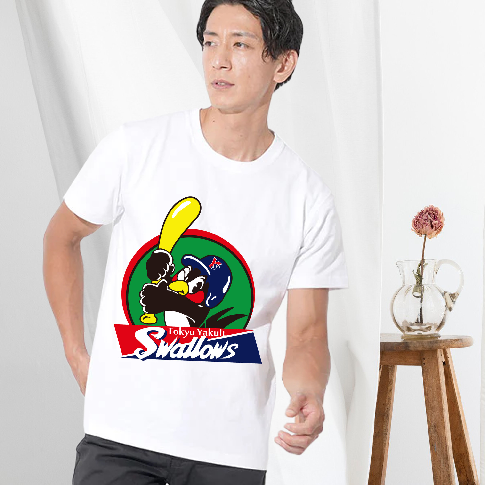 TOKYO YAKULT SWALLOWS EMBLEM APPLICATION BACKGROUND COLOR Logo