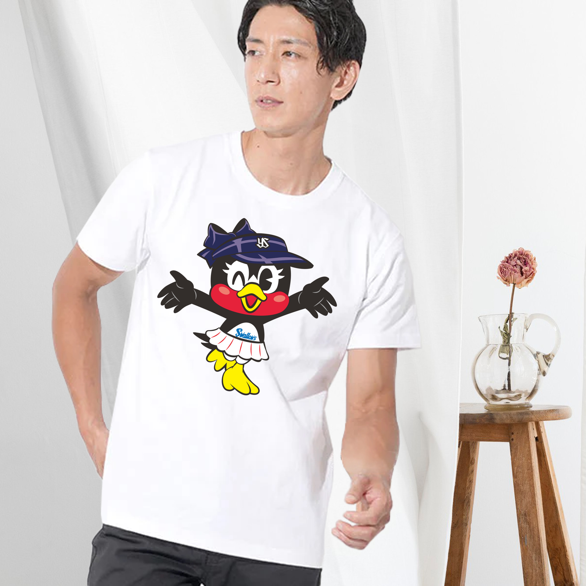 TOKYO YAKULT SWALLOWS MASCOT TSUBAMI APPLICATION WINK WELCOME Logo