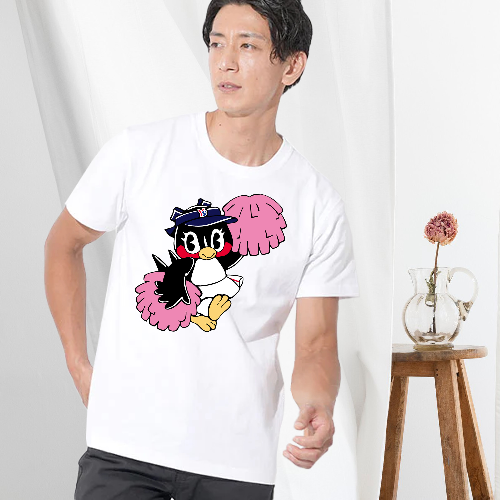 TOKYO YAKULT SWALLOWS MASCOT TSUBAMI OLD CHEER APPLICATION Logo