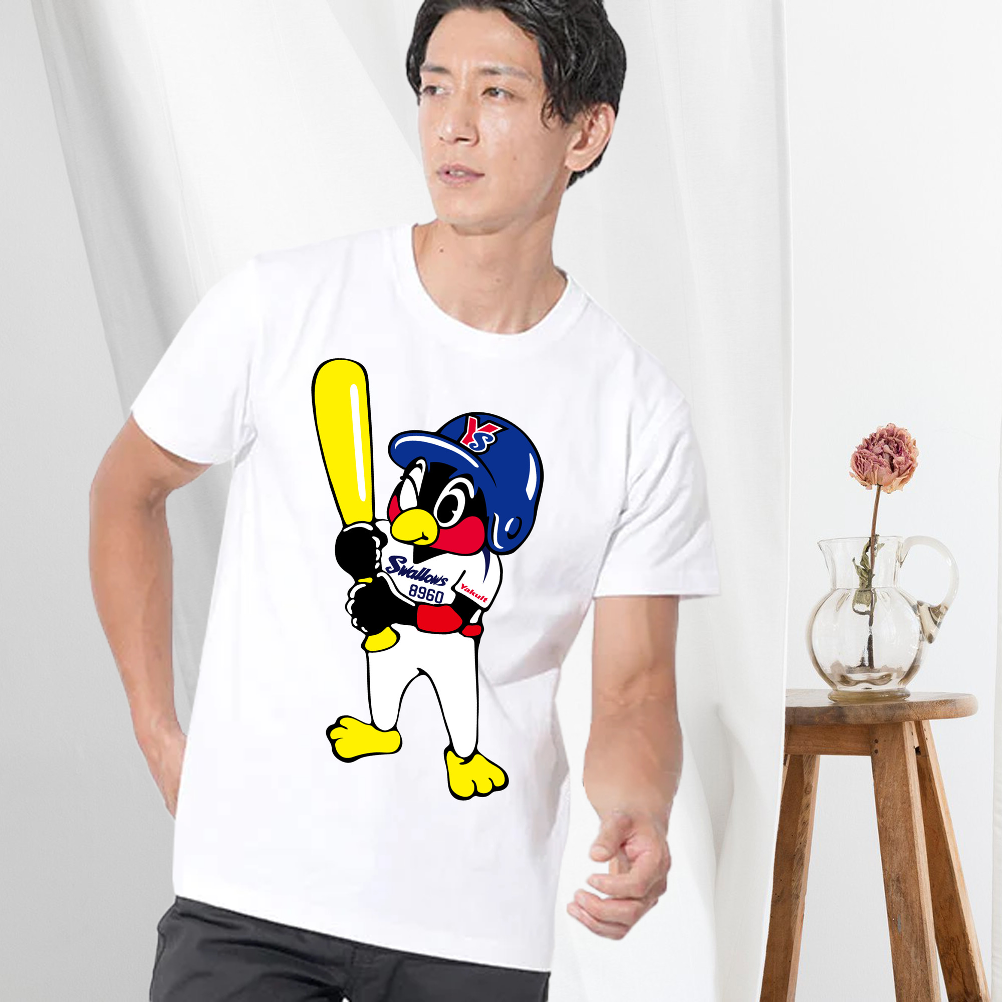 TOKYO YAKULT SWALLOWS MASCOT ENTARO Logo