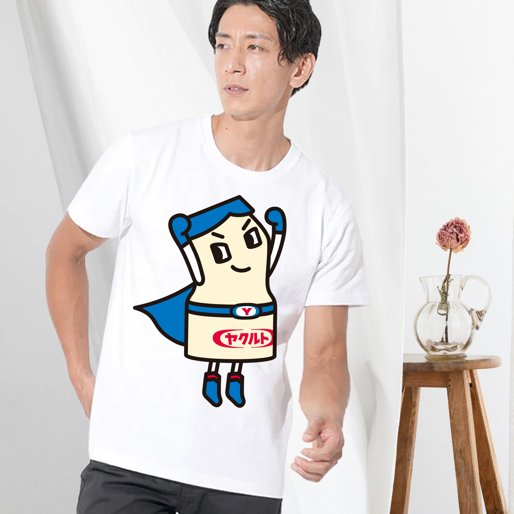 YAKULT YAKULTMAN BLUE Logo