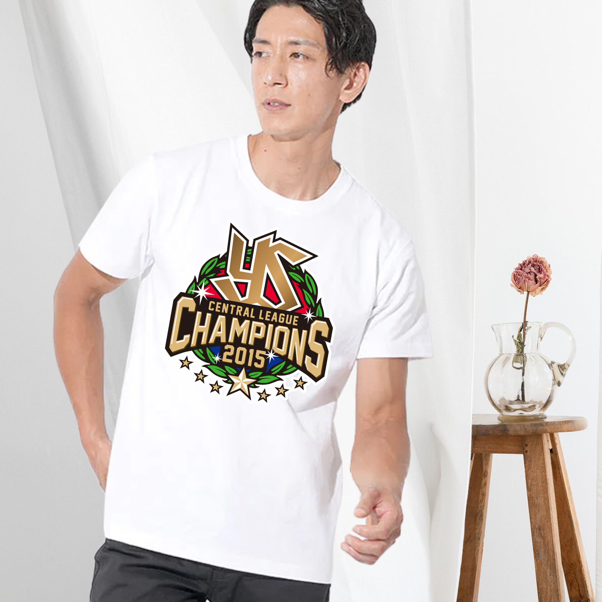 TOKYO YAKULT SWALLOWS CENTRAL LEAGUE CHAMPIONS 2015 Logo