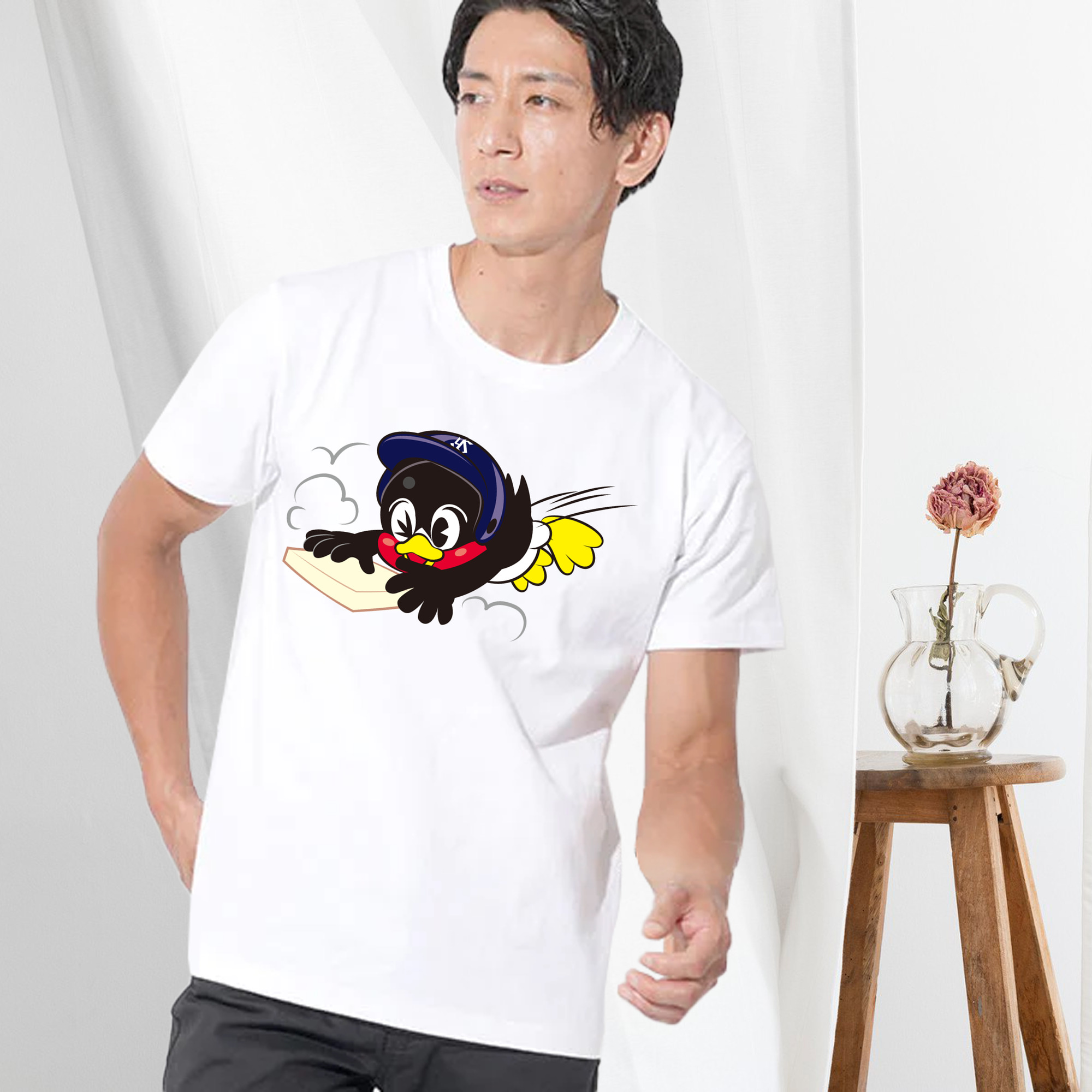 TOKYO YAKULT SWALLOWS MASCOT TSUBAKURO SLIDING APPLICATION Logo