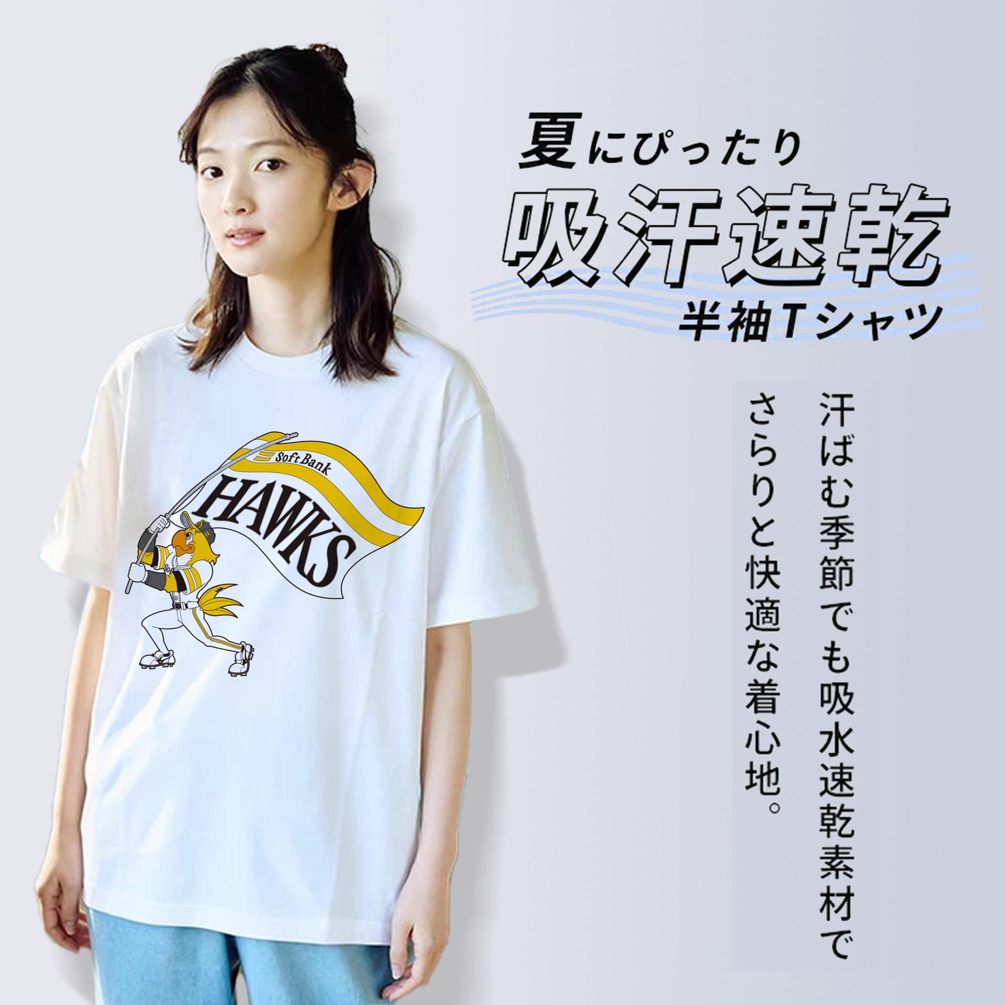 FUKUOKA SOFTBANK HAWKS MASCOT HARRY HAWK FLAG Logo