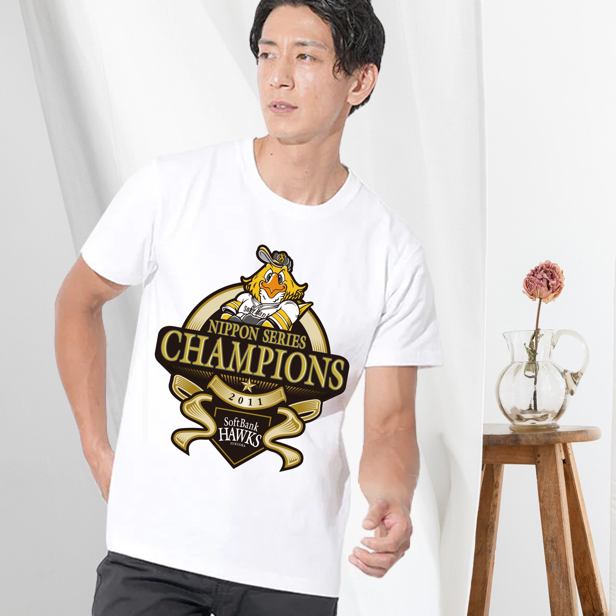 FUKUOKA SOFTBANK HAWKS 2011 NIPPON CHAMPIONS Logo