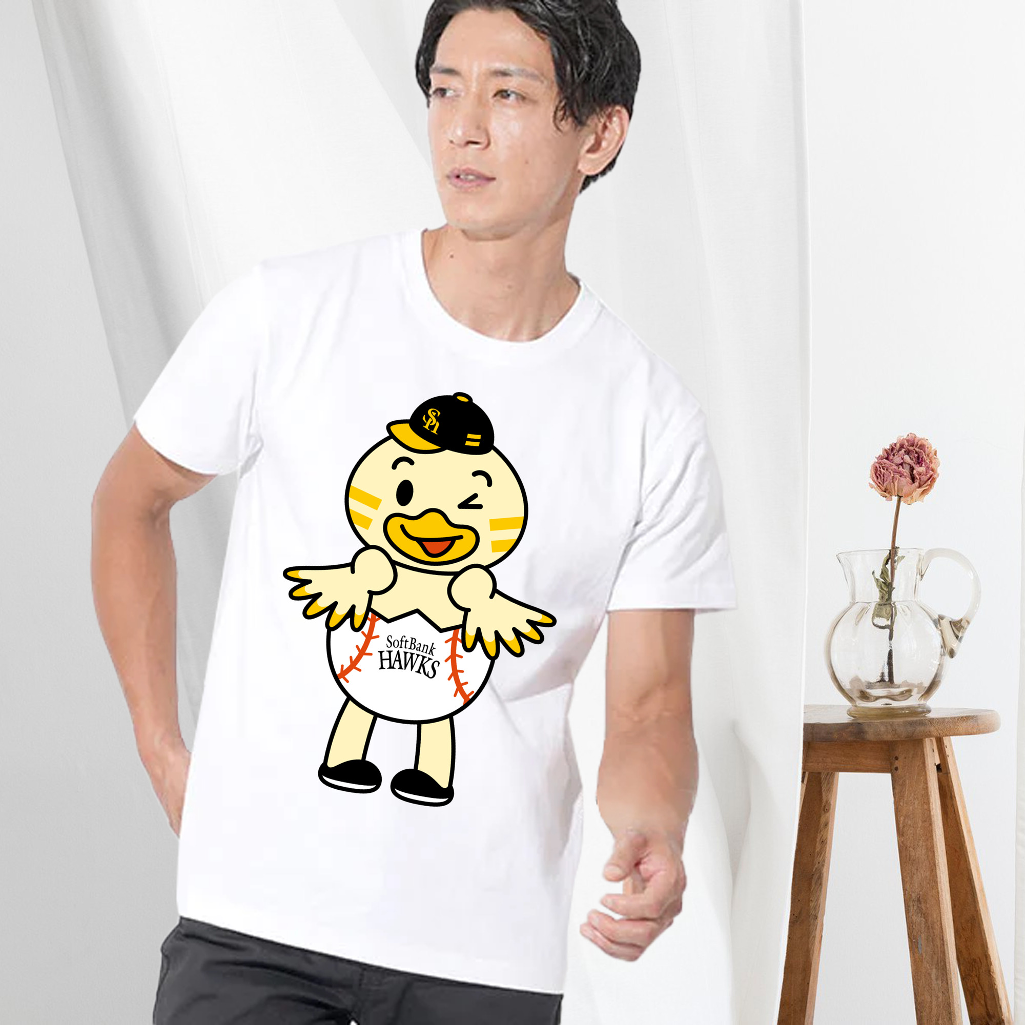 FUKUOKA SOFTBANK HAWKS MASCOT HINAMARU Logo