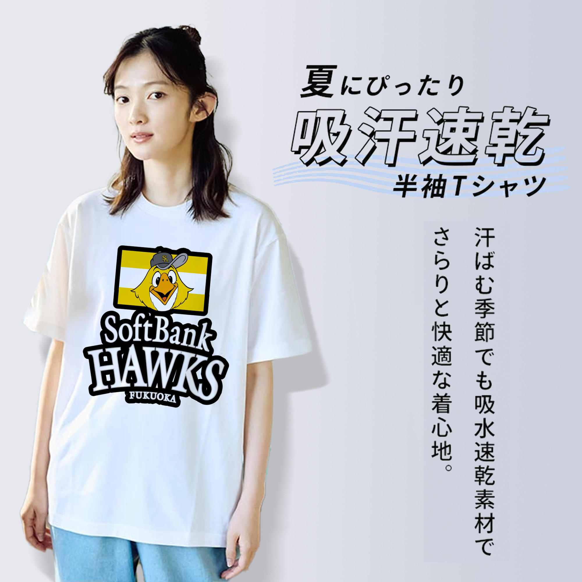 FUKUOKA SOFTBANK HAWKS EMBLEM APPLICATION BORDER LINE Logo