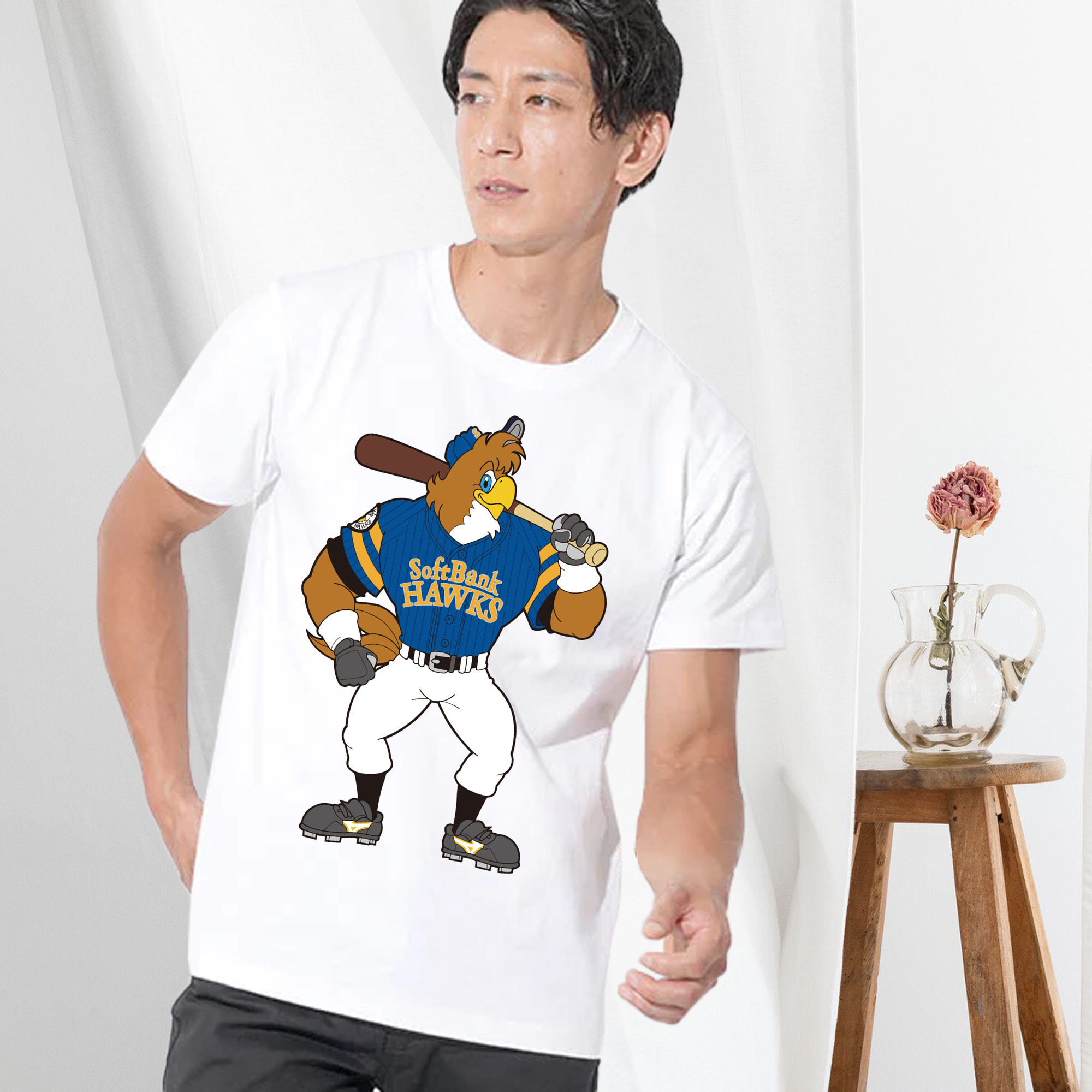 FUKUOKA SOFTBANK HAWKS MASCOT HERCULY HAWK APPLICATION TAKA NO SAITEN 2016 Logo
